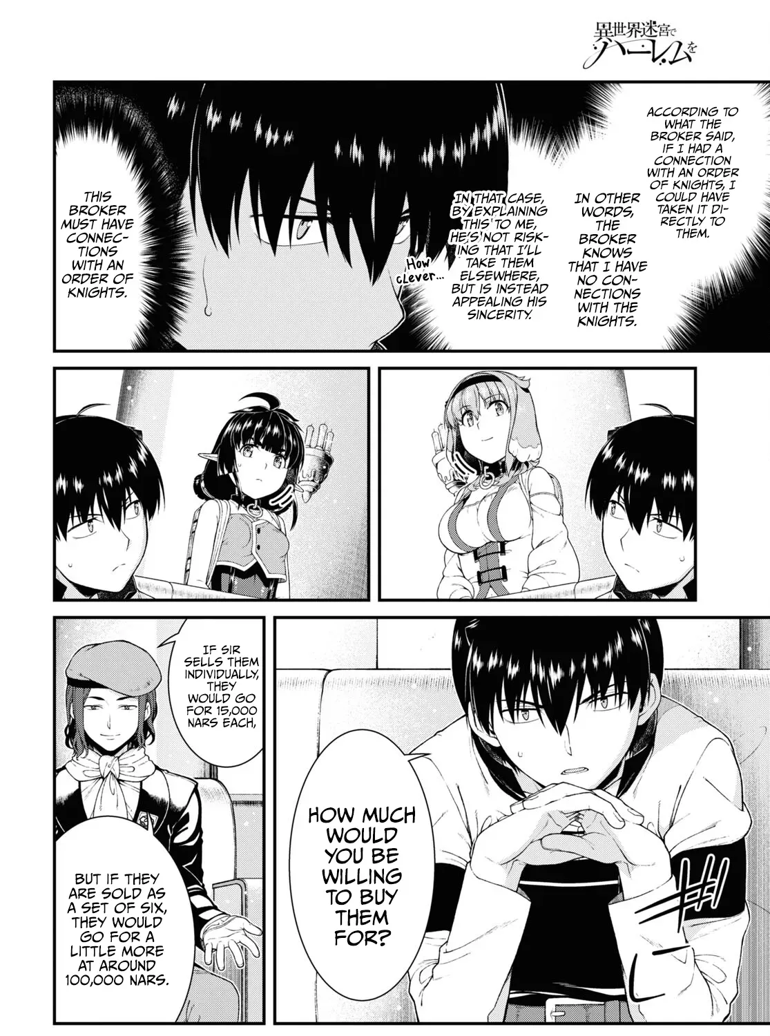 Isekai Meikyuu de Harem wo Chapter 57 page 25 - 