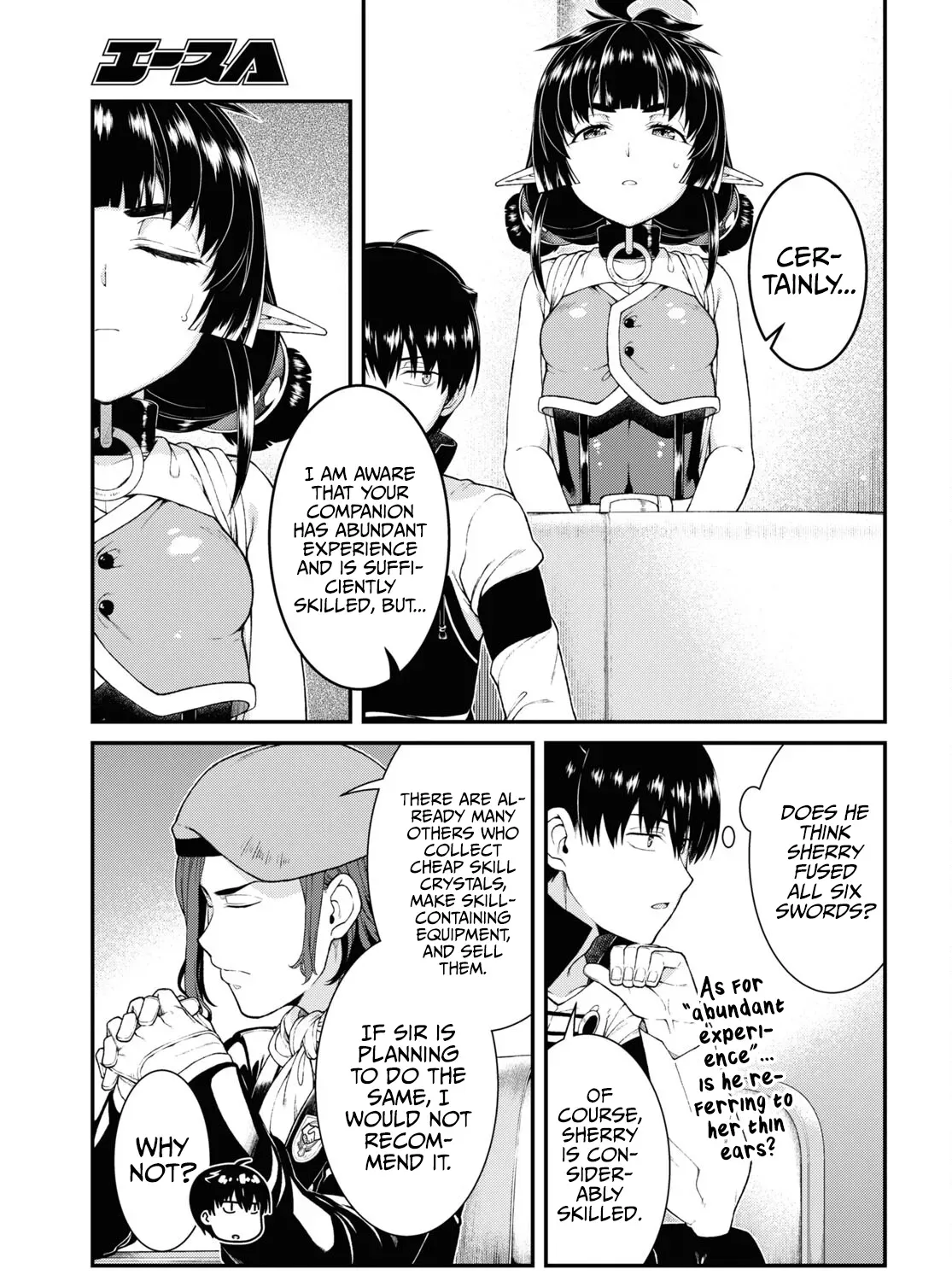 Isekai Meikyuu de Harem wo Chapter 57 page 35 - 