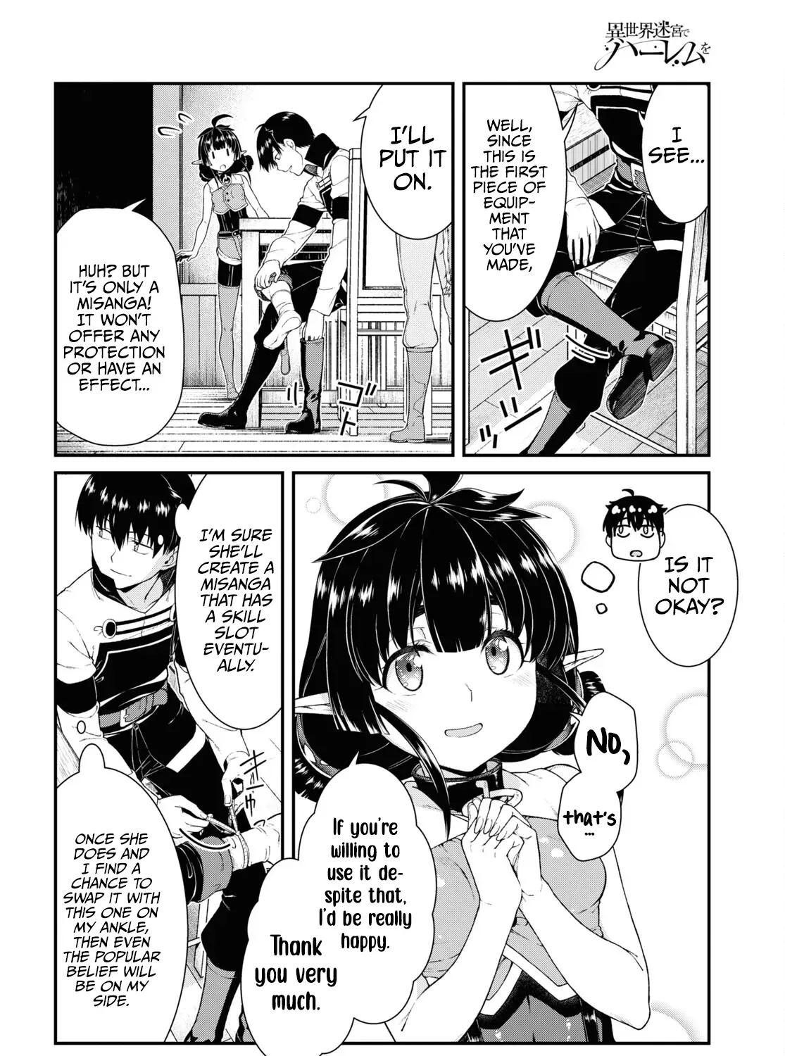 Isekai Meikyuu de Harem wo Chapter 59 page 11 - 