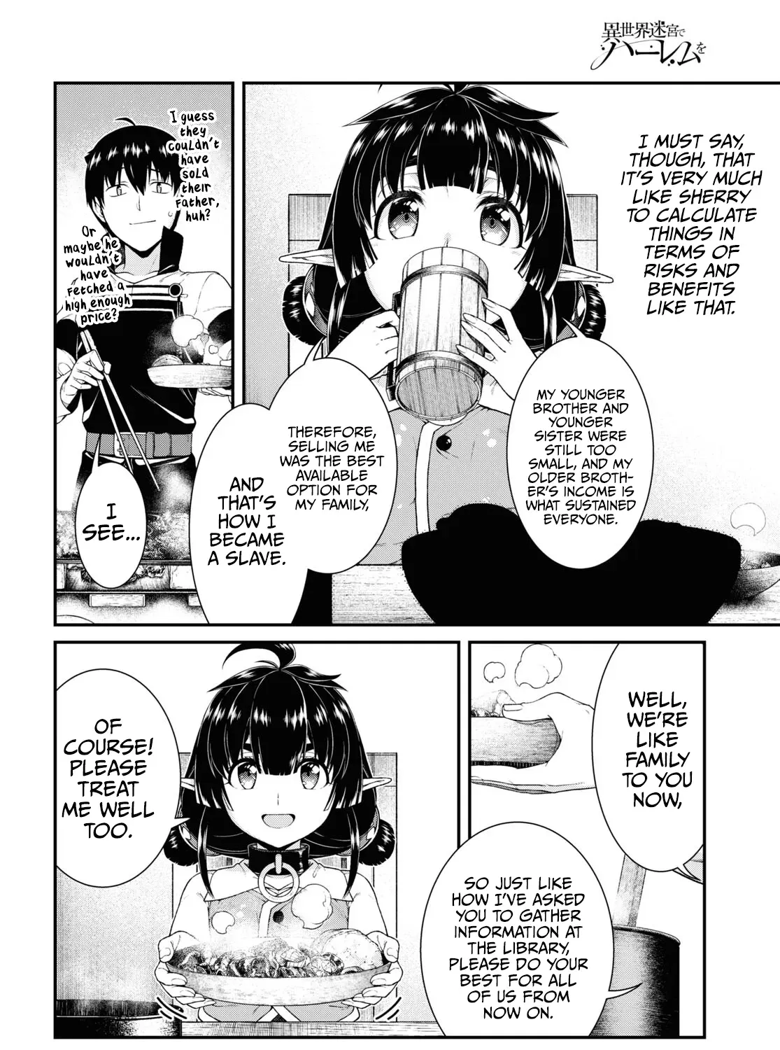Isekai Meikyuu de Harem wo Chapter 59 page 23 - 