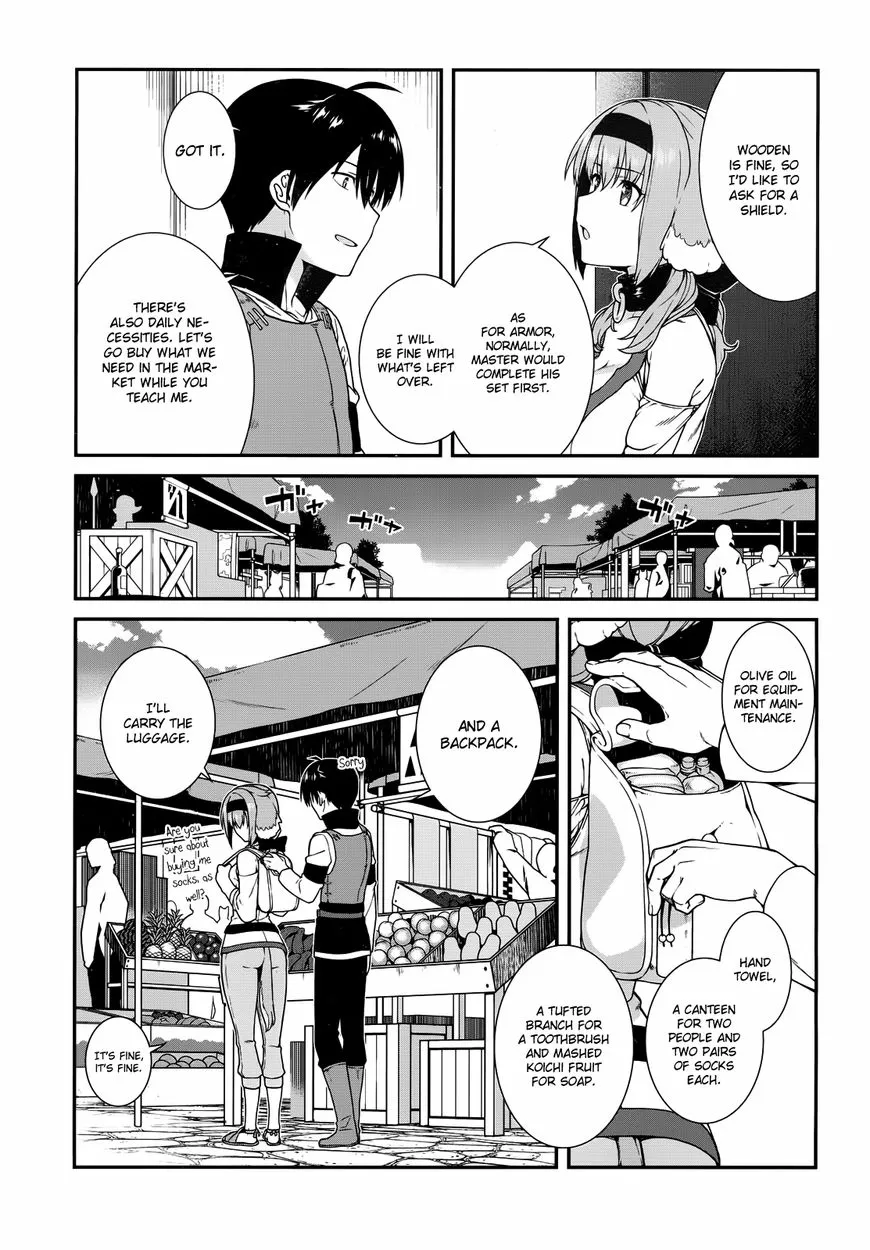 Isekai Meikyuu de Harem wo Chapter 6.1 page 15 - 