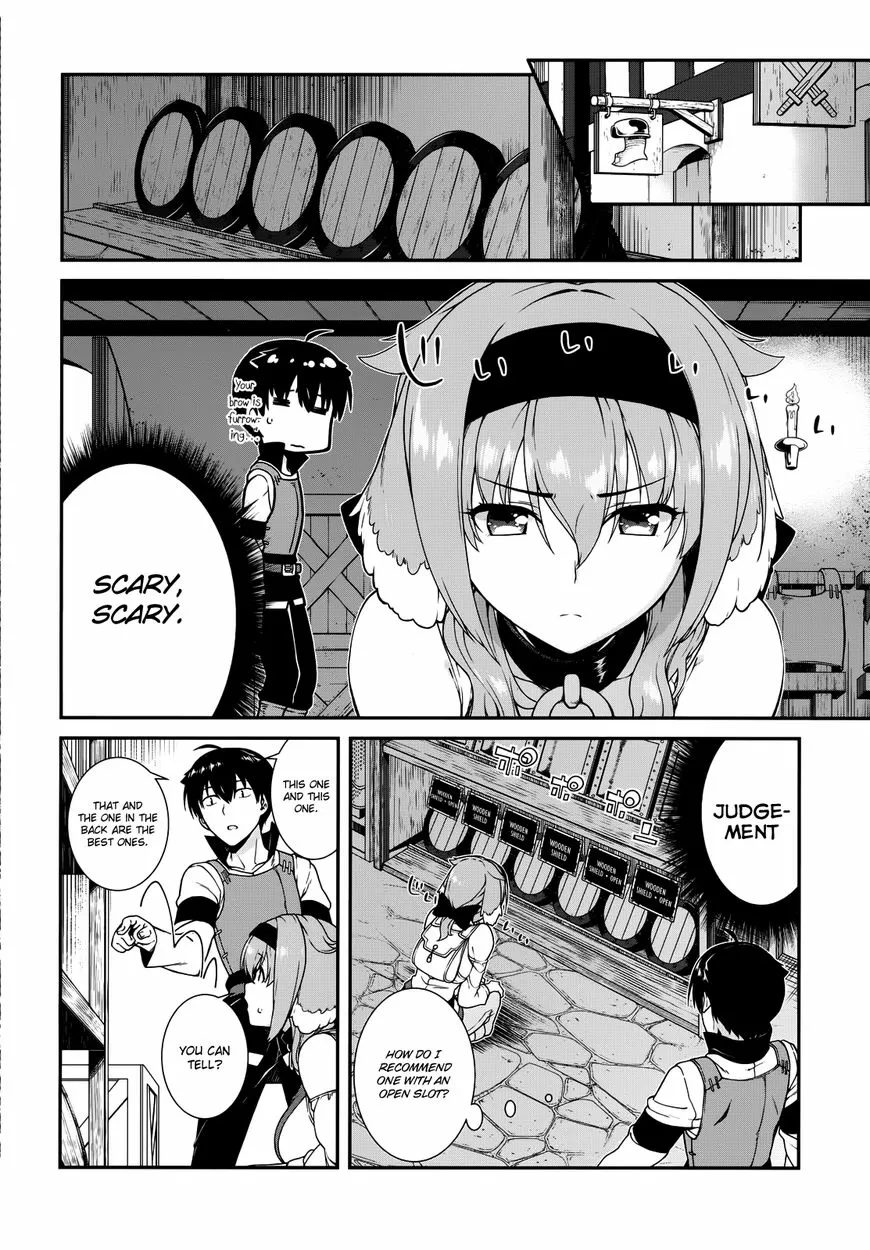Isekai Meikyuu de Harem wo Chapter 6.1 page 16 - 