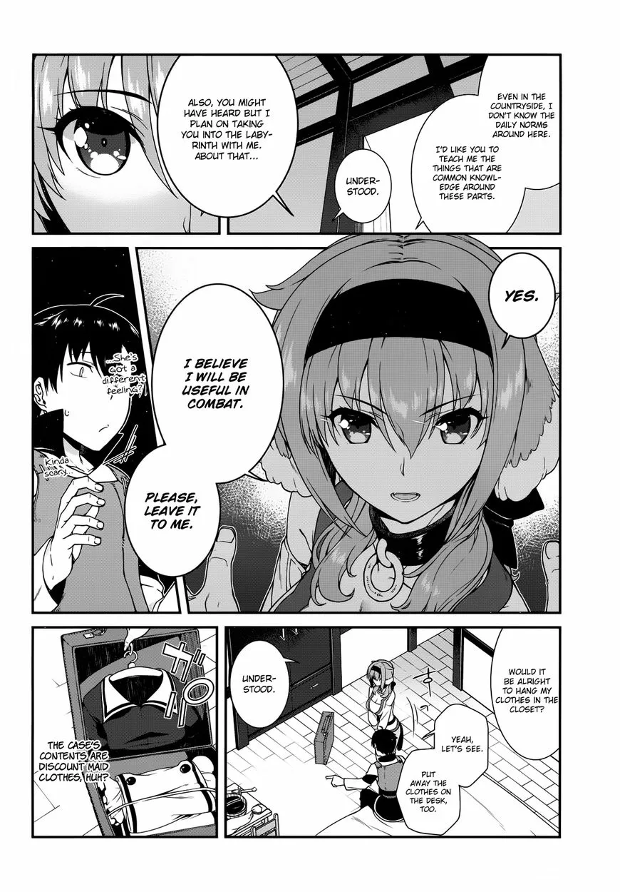 Isekai Meikyuu de Harem wo Chapter 6.1 page 10 - 