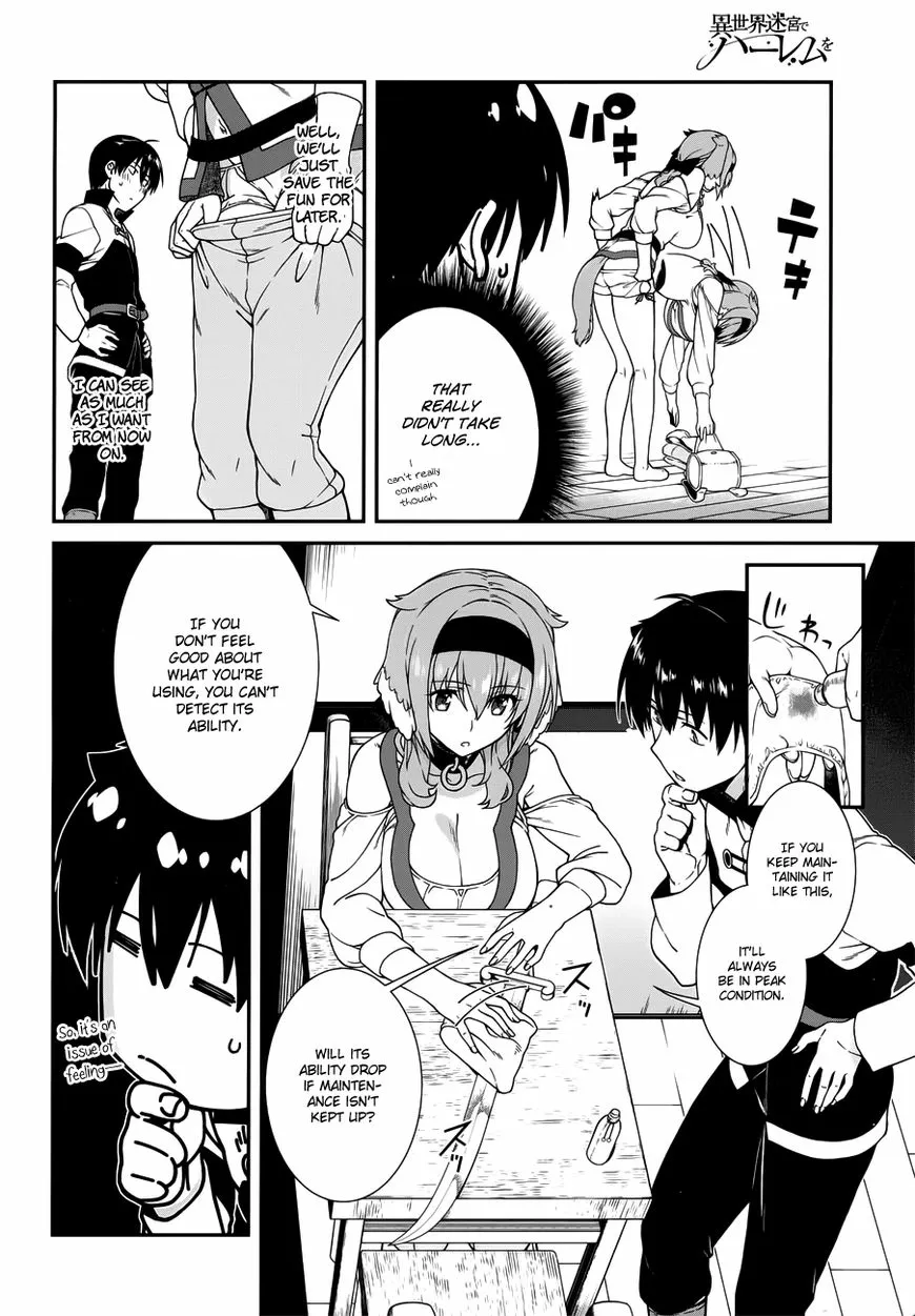 Isekai Meikyuu de Harem wo Chapter 6.2 page 6 - 