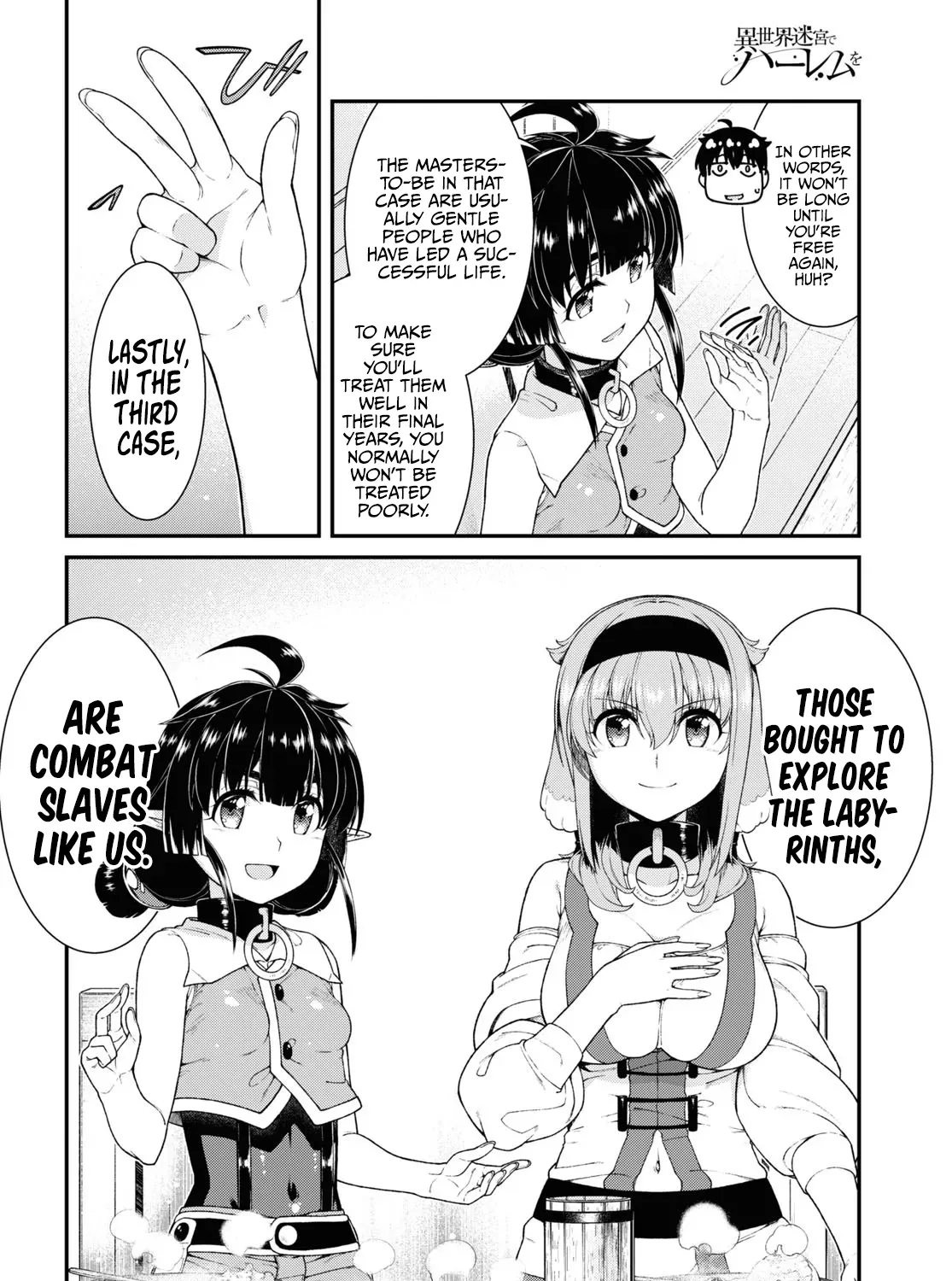Isekai Meikyuu de Harem wo Chapter 60 page 9 - 
