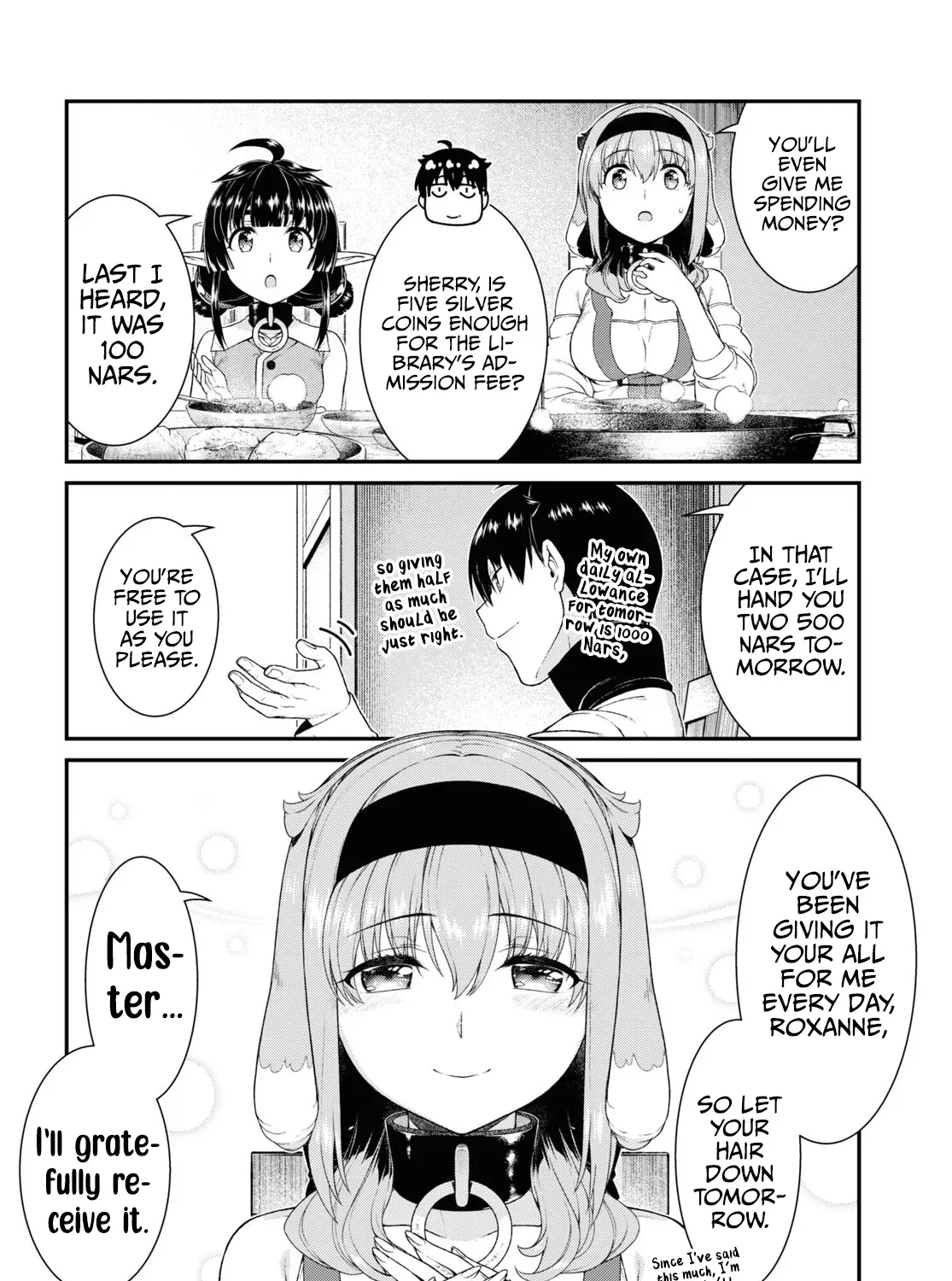 Isekai Meikyuu de Harem wo Chapter 62 page 17 - 
