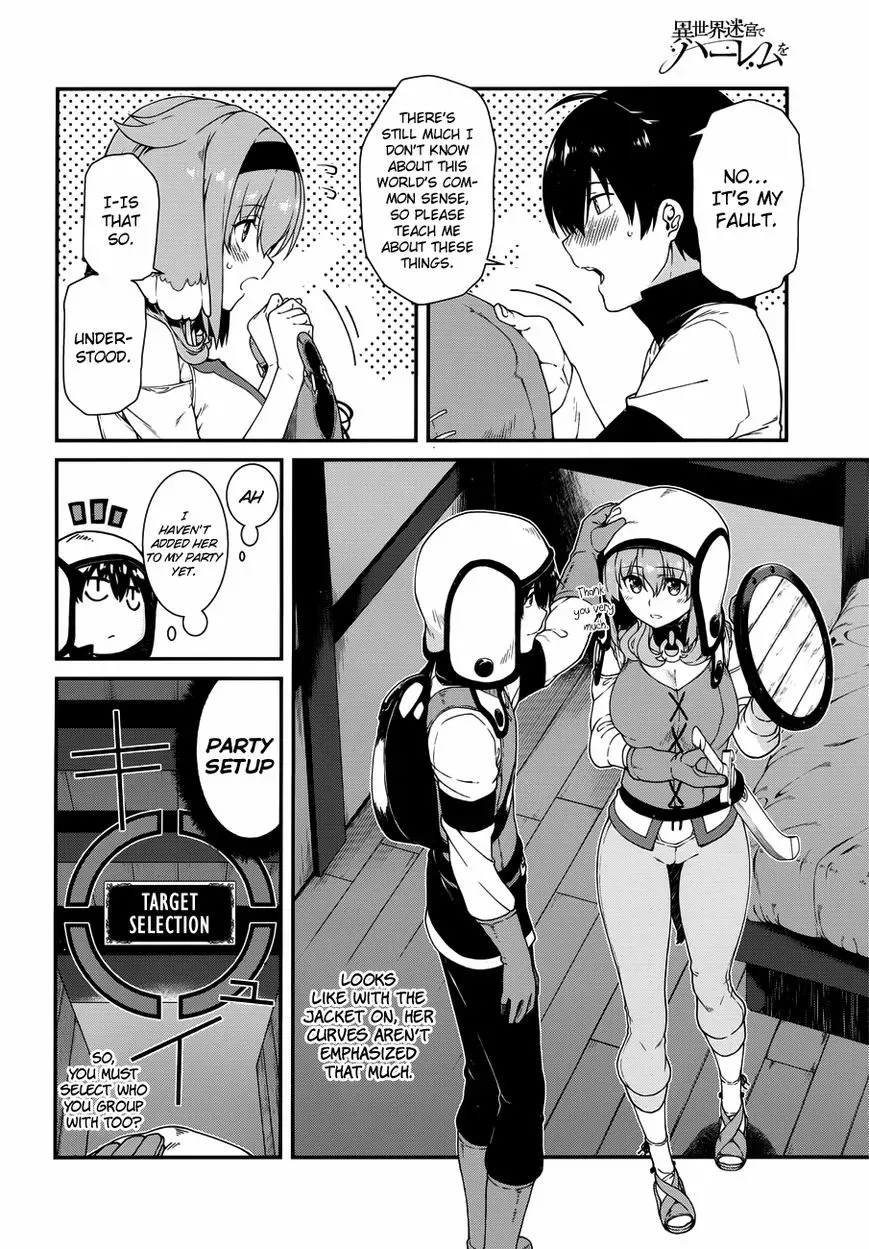 Isekai Meikyuu de Harem wo Chapter 7.1 page 14 - 
