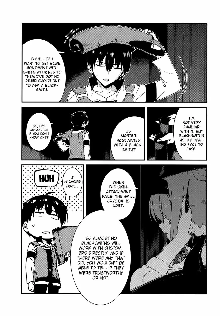 Isekai Meikyuu de Harem wo Chapter 7.1 page 9 - 