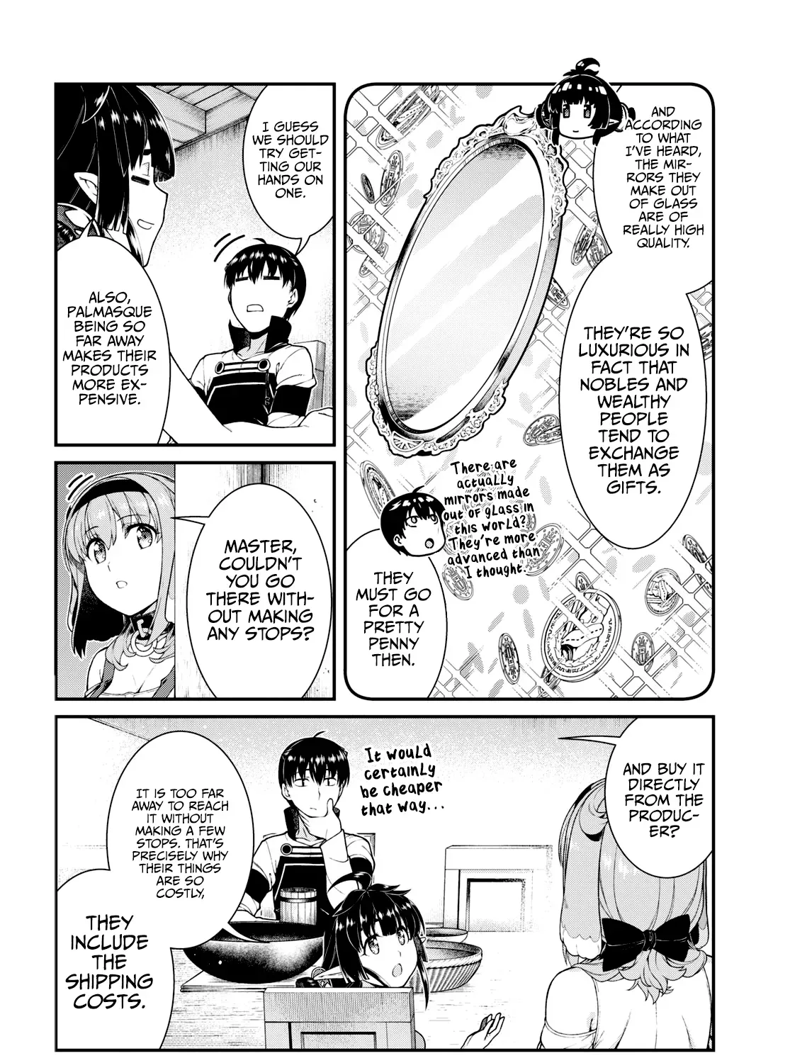 Isekai Meikyuu de Harem wo Chapter 70 page 5 - 