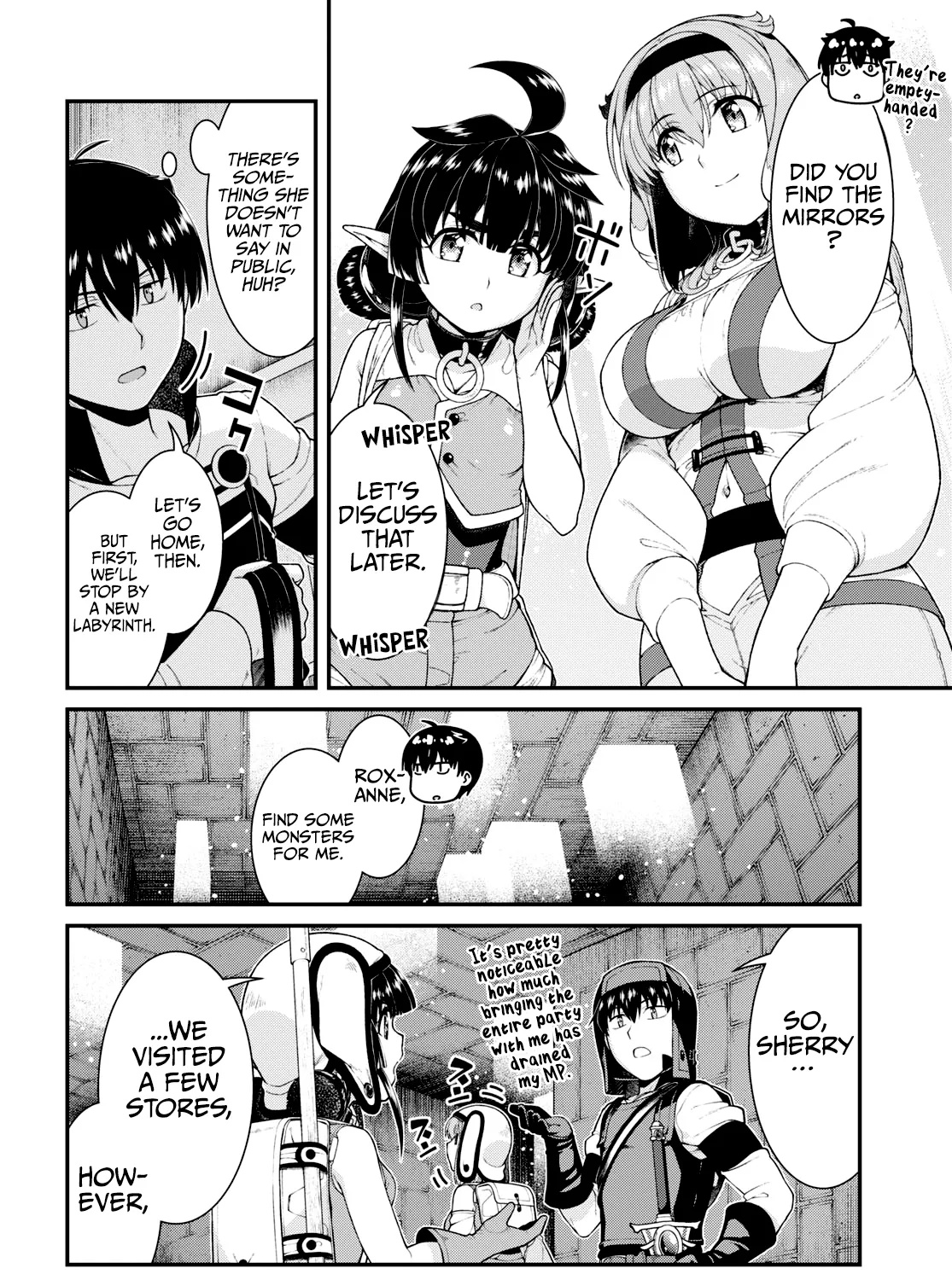 Isekai Meikyuu de Harem wo Chapter 78 page 17 - 