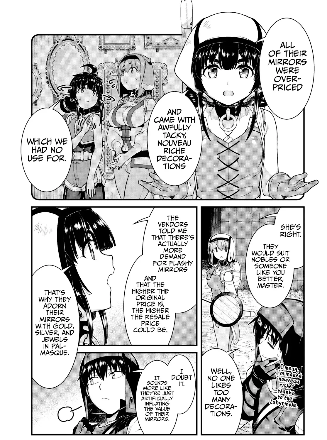 Isekai Meikyuu de Harem wo Chapter 78 page 19 - 