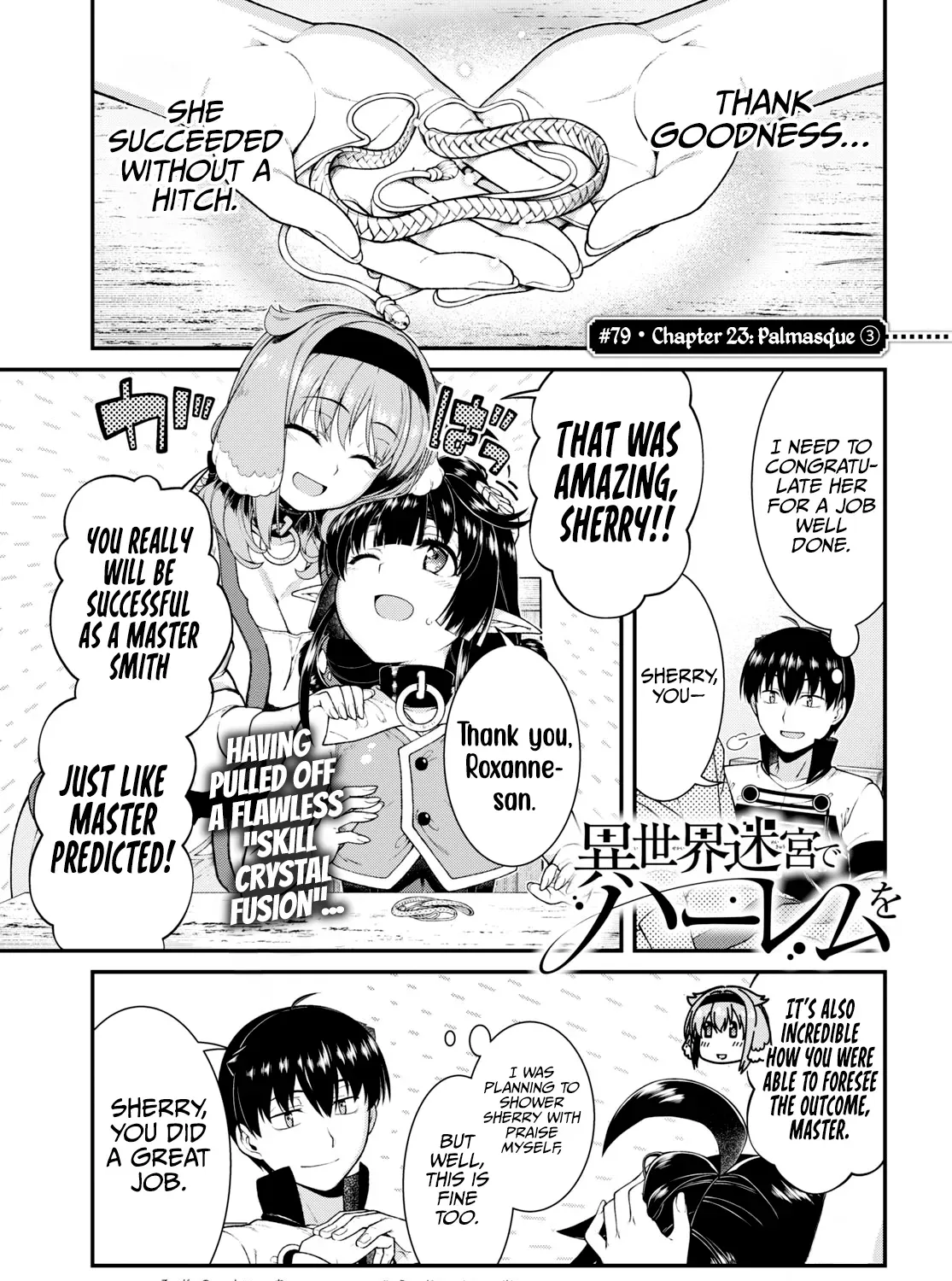 Isekai Meikyuu de Harem wo Chapter 79 page 3 - 