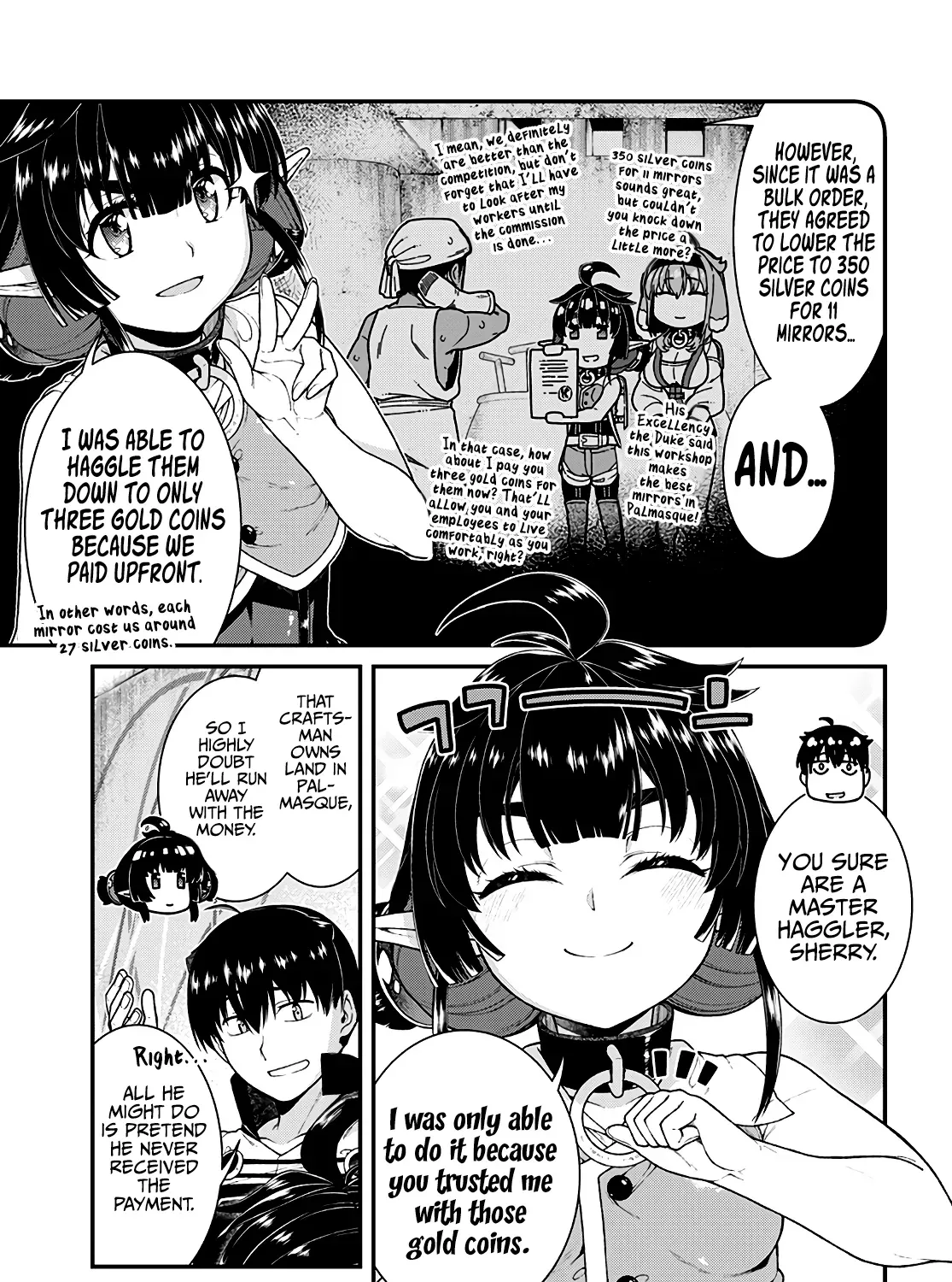 Isekai Meikyuu de Harem wo Chapter 81 page 23 - 