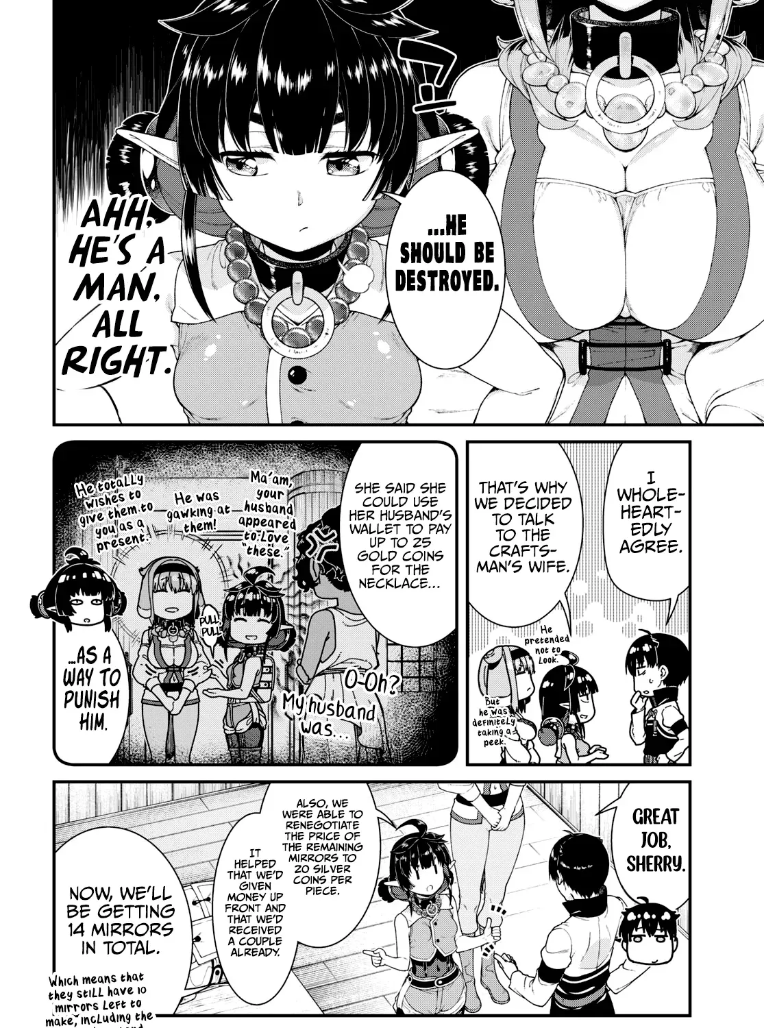 Isekai Meikyuu de Harem wo Chapter 83 page 25 - 