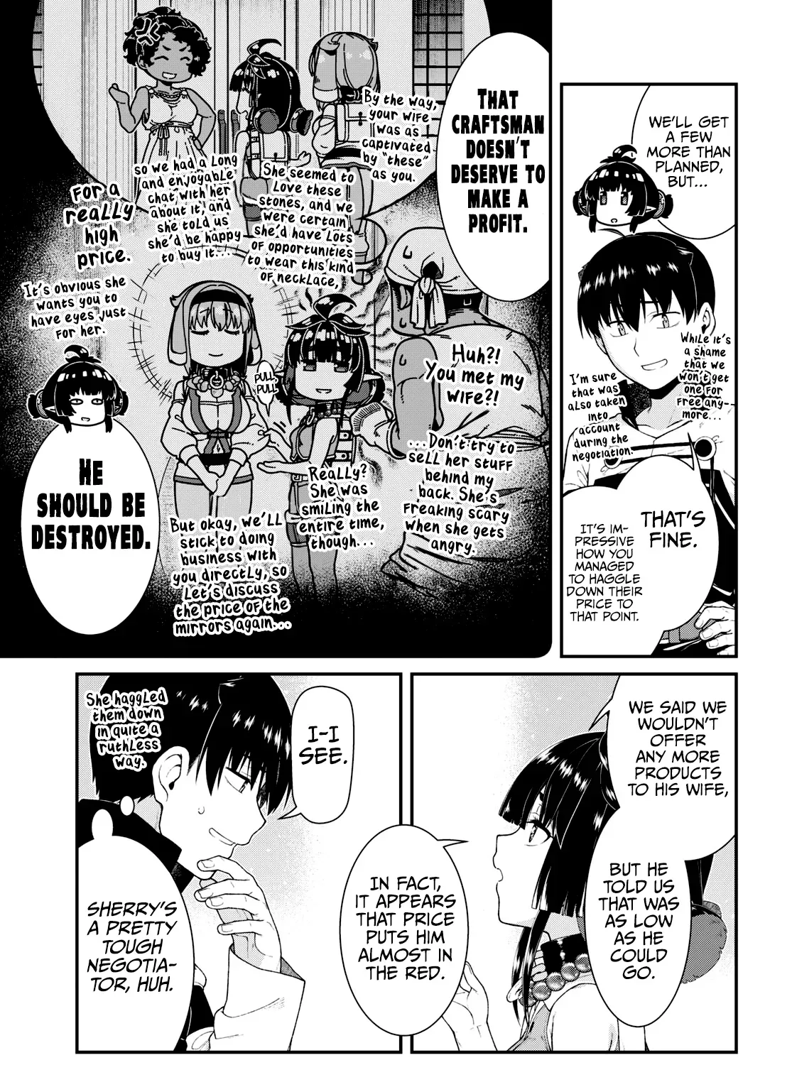 Isekai Meikyuu de Harem wo Chapter 83 page 27 - 