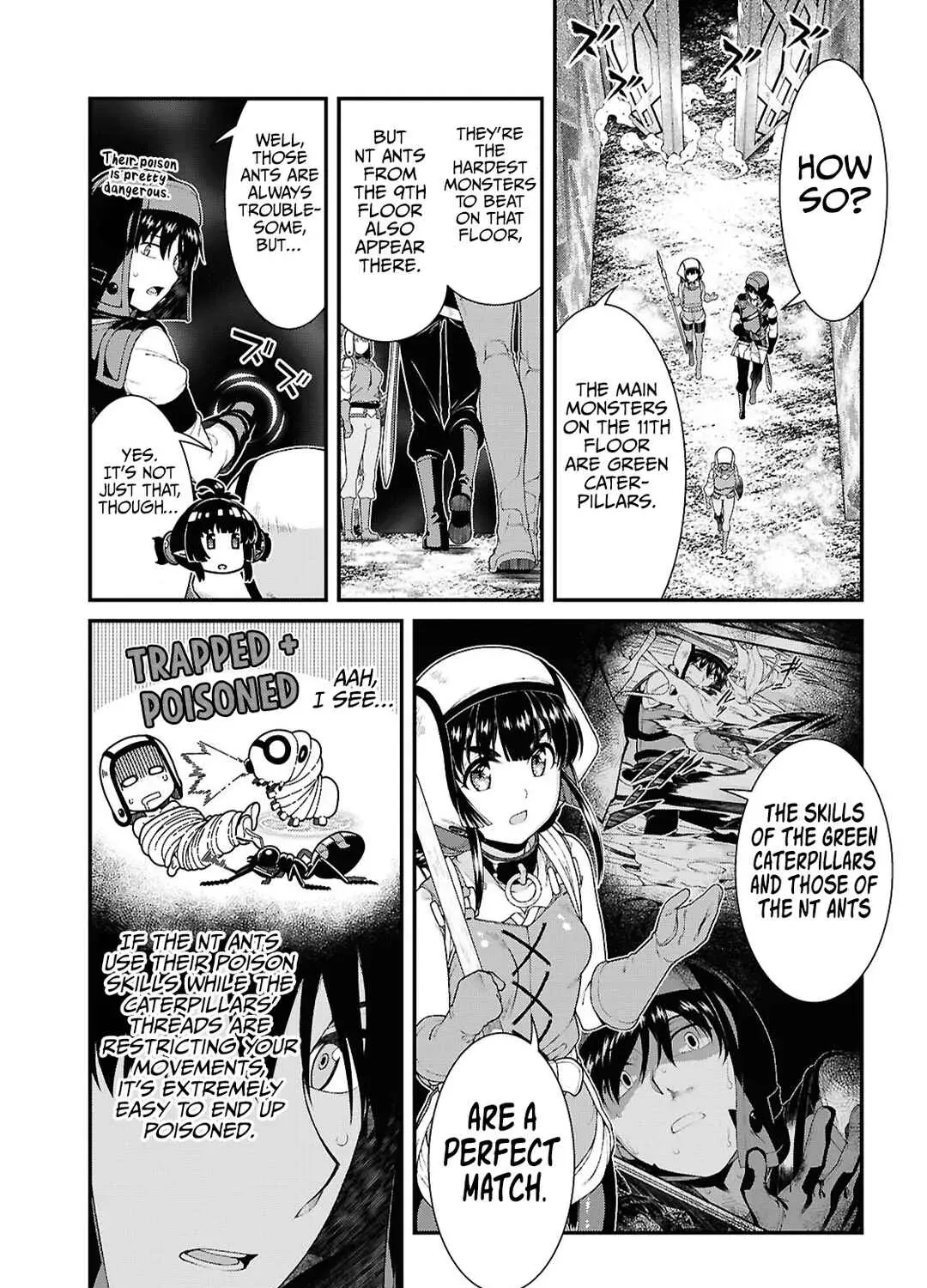 Isekai Meikyuu de Harem wo Chapter 85 page 11 - 