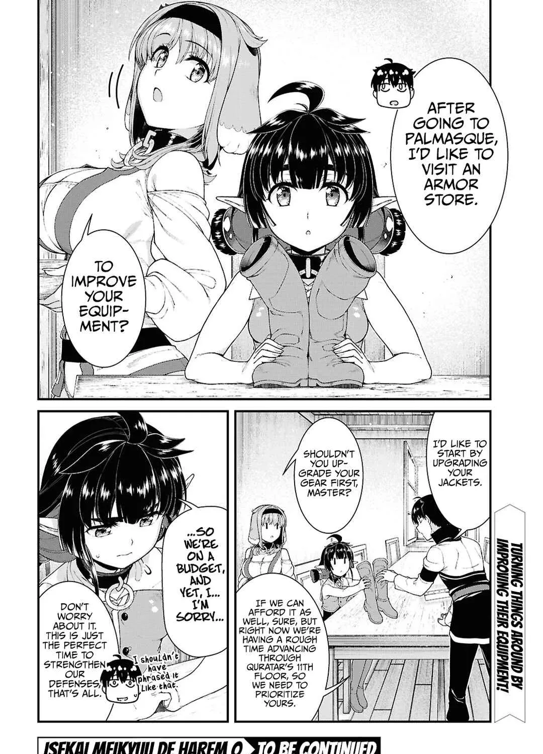 Isekai Meikyuu de Harem wo Chapter 85 page 33 - 