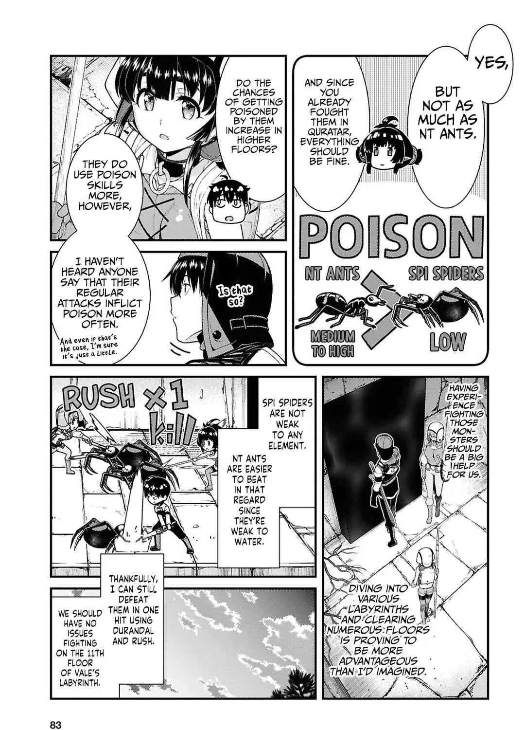 Isekai Meikyuu de Harem wo Chapter 85 page 7 - 