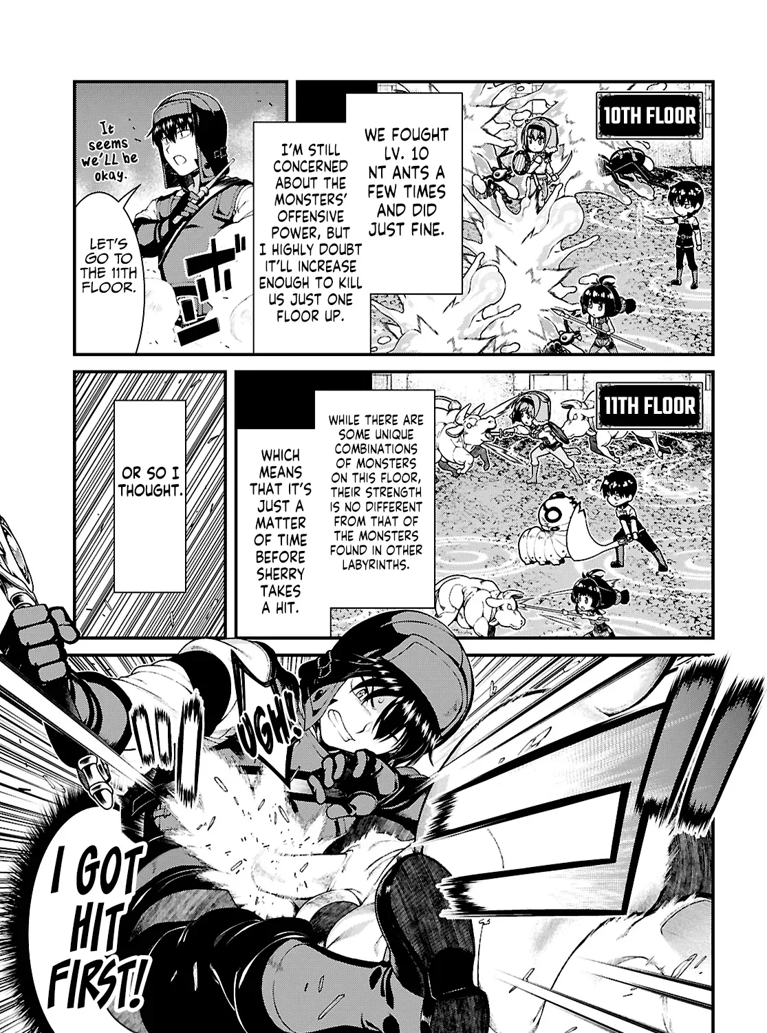 Isekai Meikyuu de Harem wo Chapter 89 page 35 - 