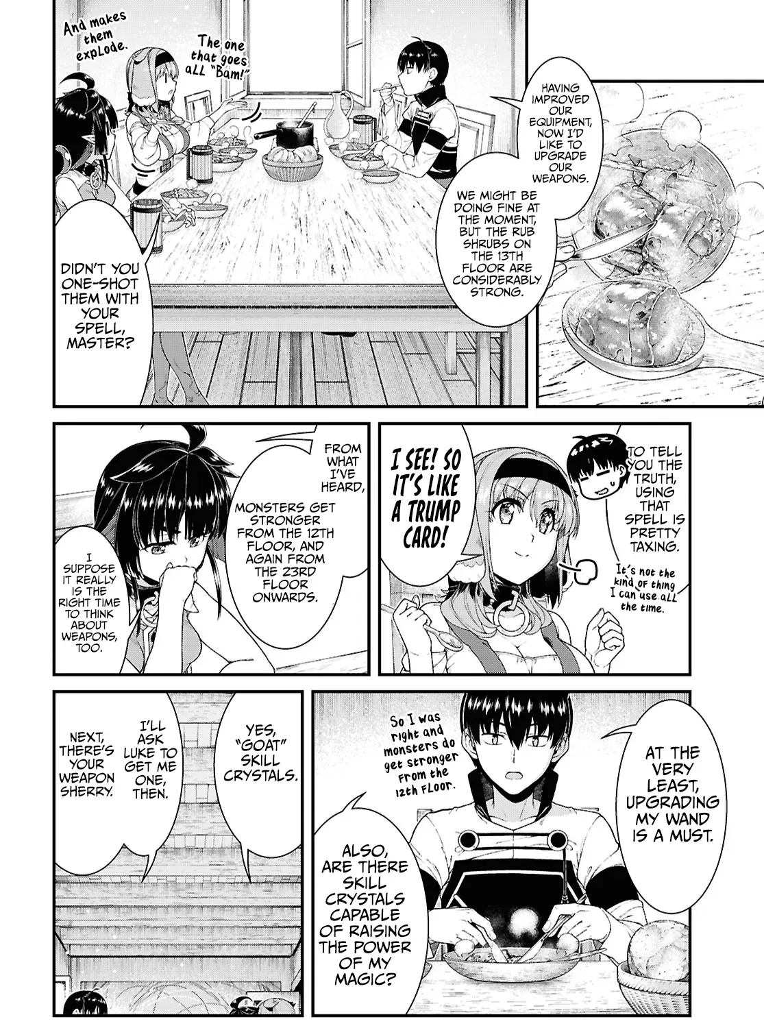 Isekai Meikyuu de Harem wo Chapter 91 page 13 - 
