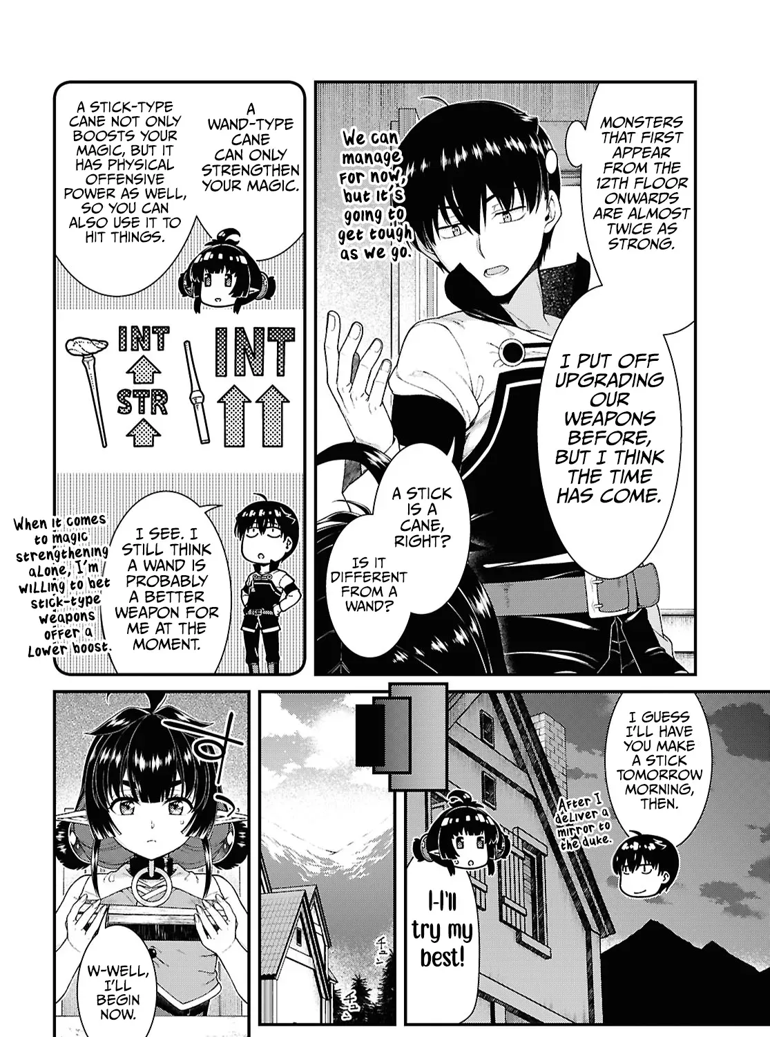 Isekai Meikyuu de Harem wo Chapter 91 page 9 - 
