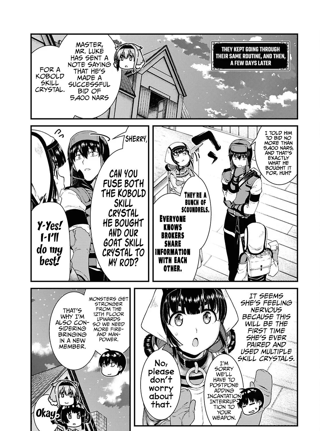 Isekai Meikyuu de Harem wo Chapter 94 page 19 - 