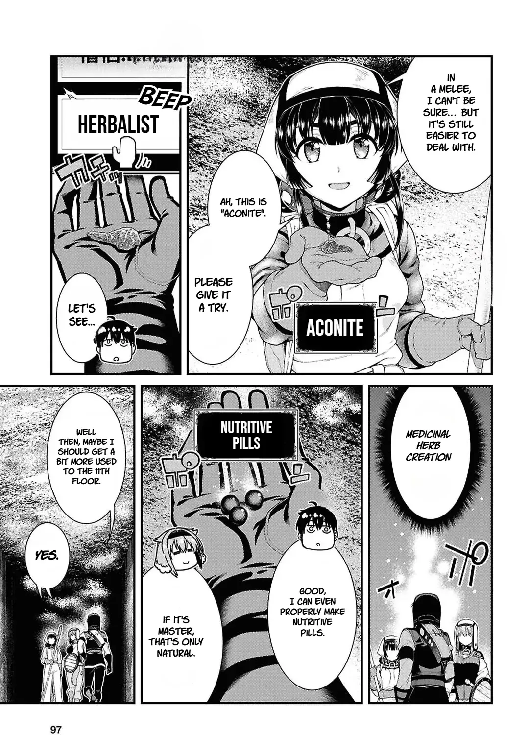 Isekai Meikyuu de Harem wo Chapter 97 page 13 - 