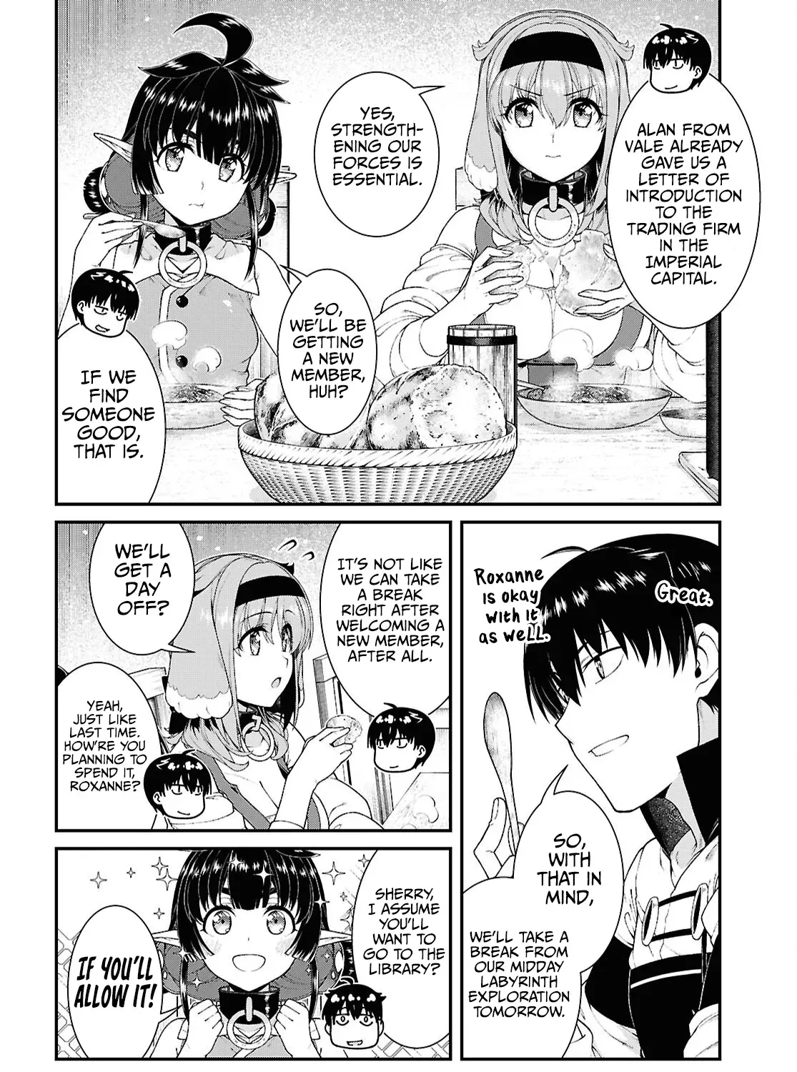Isekai Meikyuu de Harem wo Chapter 98 page 21 - 