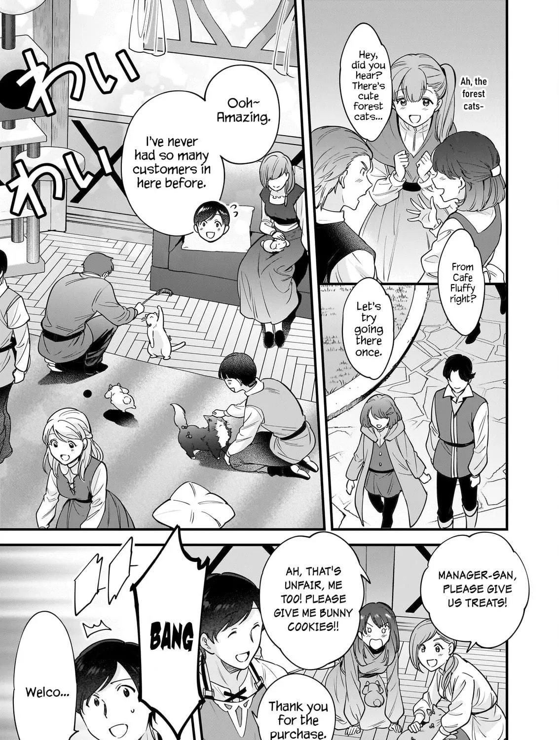 Read Isekai Mofumofu Cafe chapter 20 image 21 on Lezhin