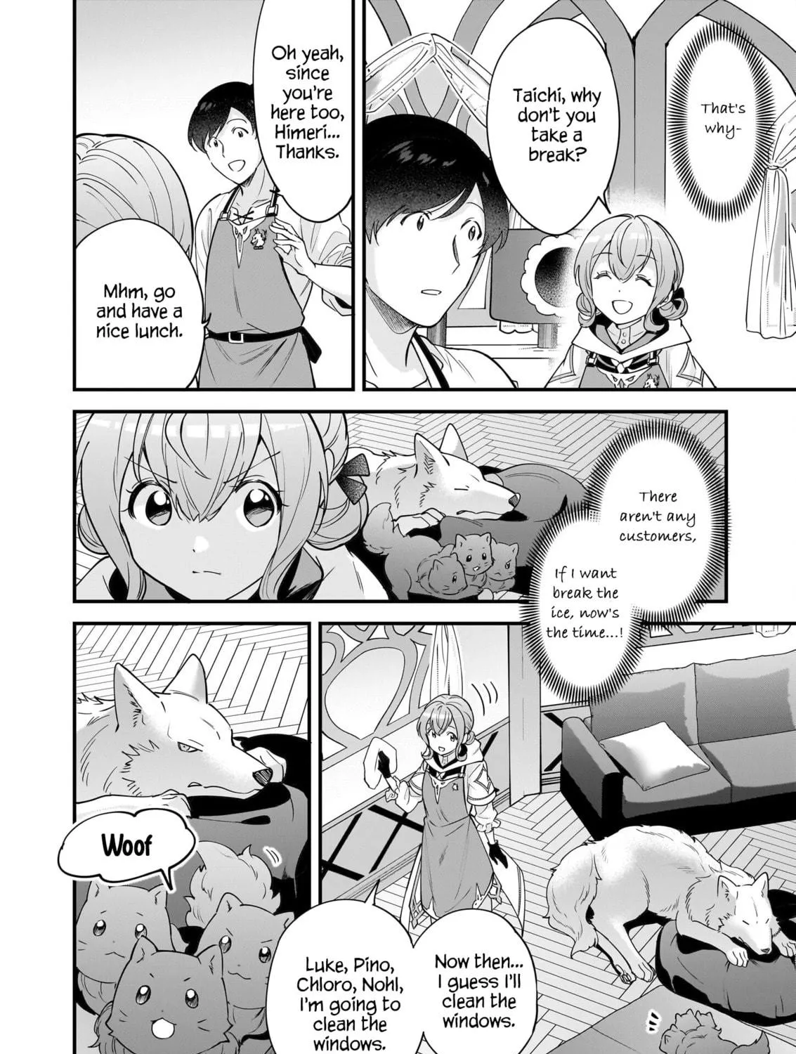 Read Isekai Mofumofu Cafe chapter 21 image 39 on Lezhin