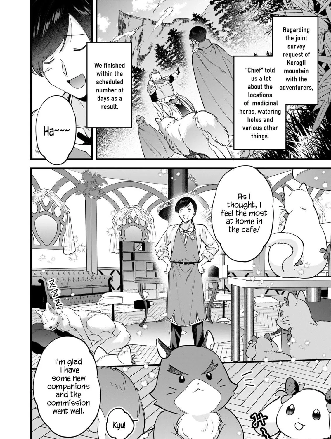 Read Isekai Mofumofu Cafe chapter 27 image 3 on Lezhin