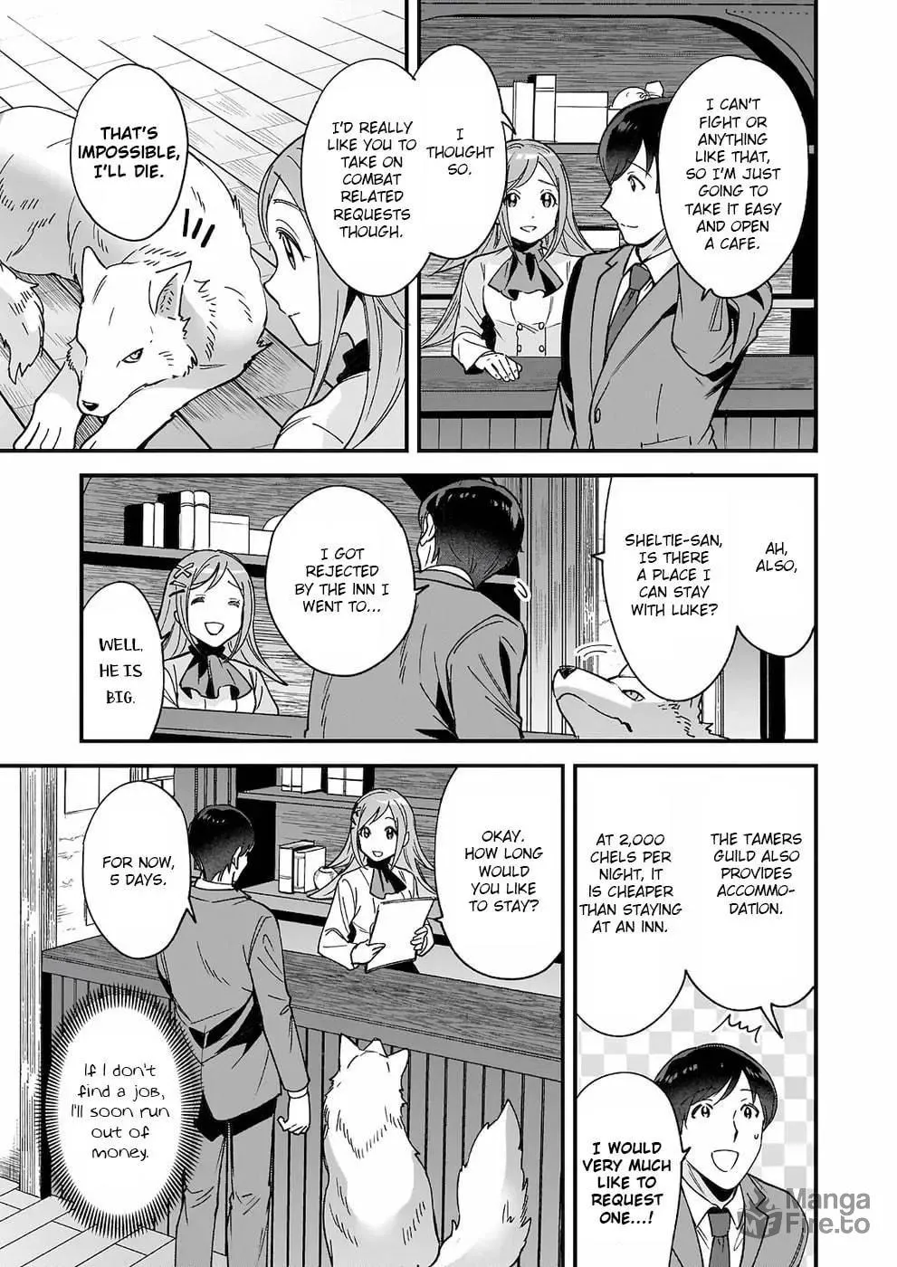 Read Isekai Mofumofu Cafe chapter 3 image 11 on Lezhin