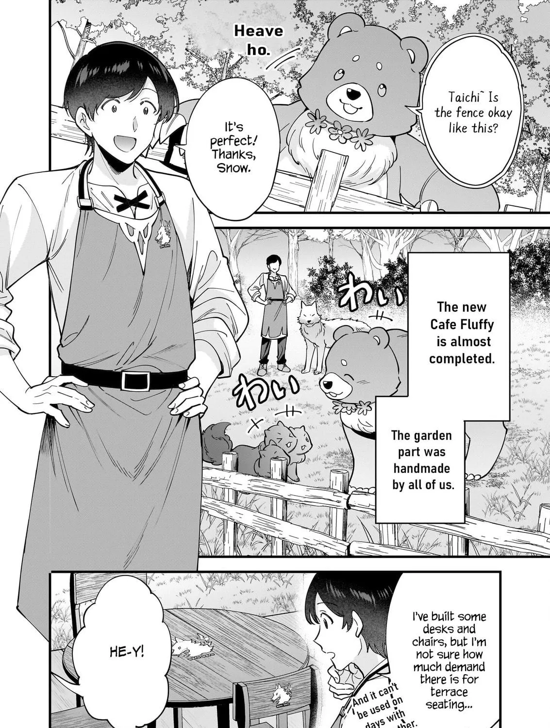 Read Isekai Mofumofu Cafe chapter 32 image 3 on Lezhin