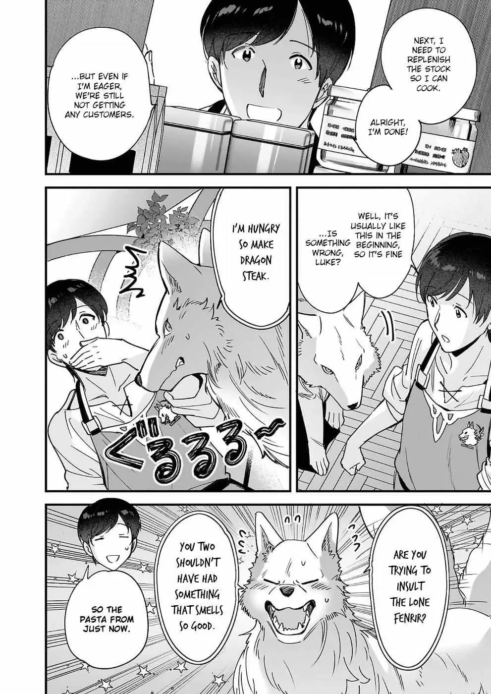 Read Isekai Mofumofu Cafe chapter 6 image 15 on Lezhin