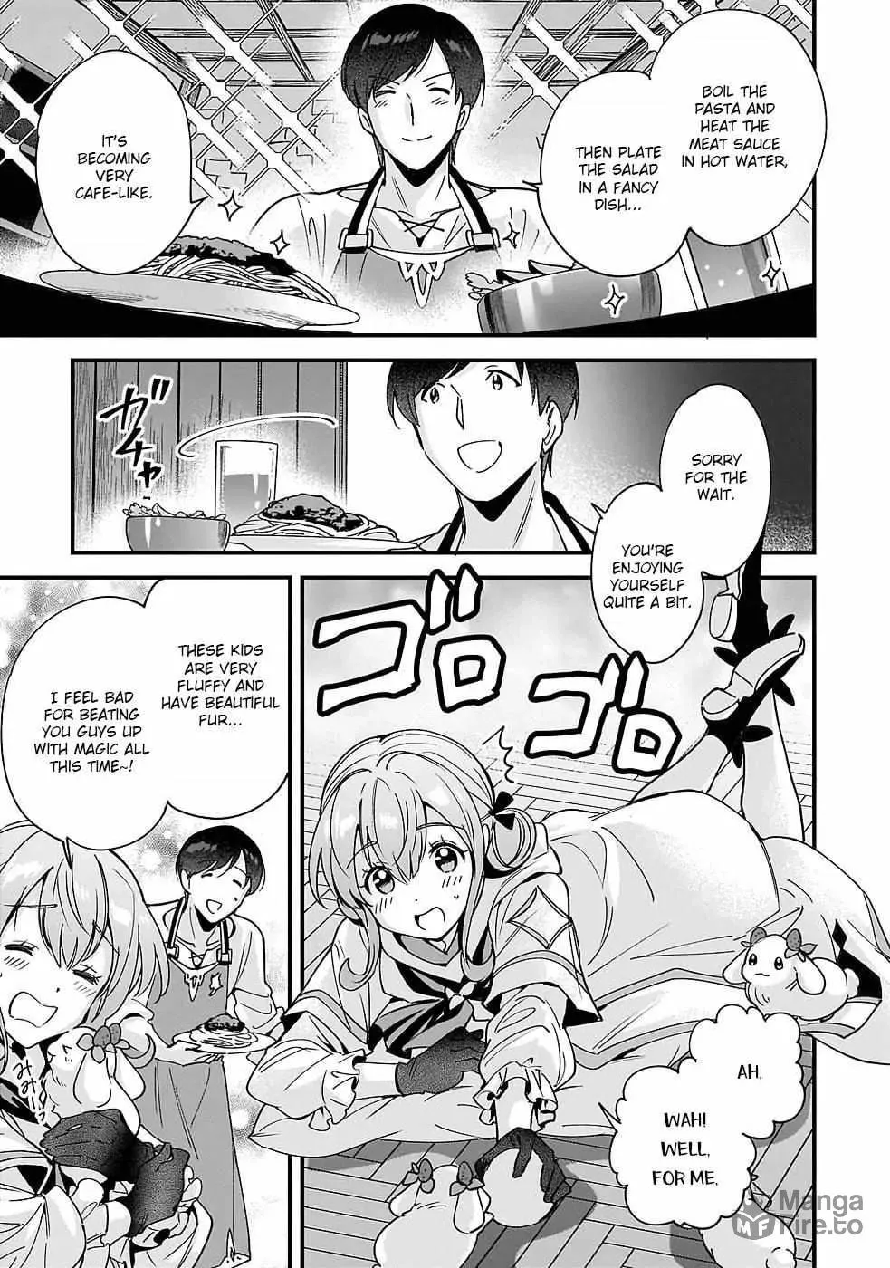Read Isekai Mofumofu Cafe chapter 6 image 8 on Lezhin