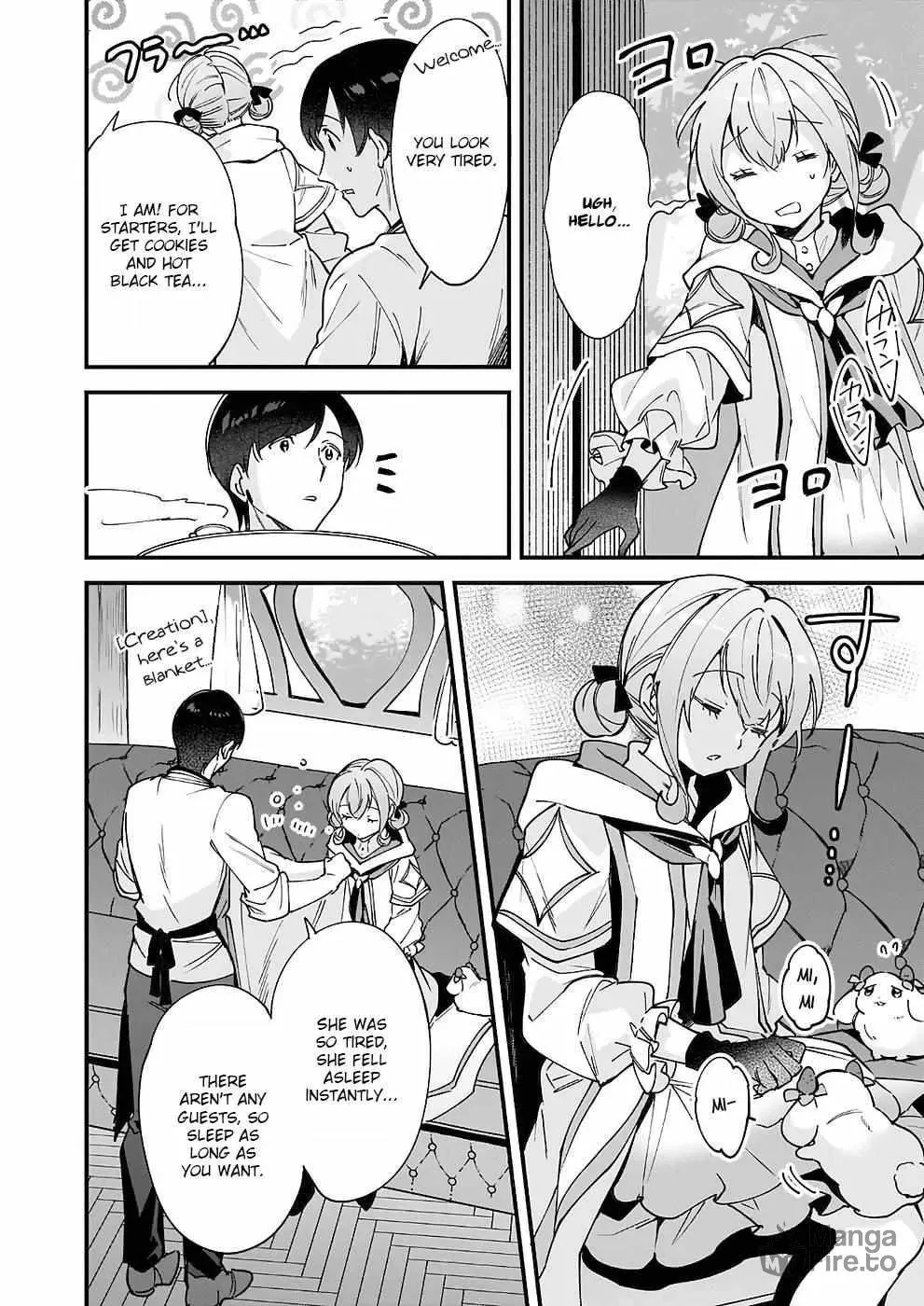 Read Isekai Mofumofu Cafe chapter 9 image 2 on Lezhin