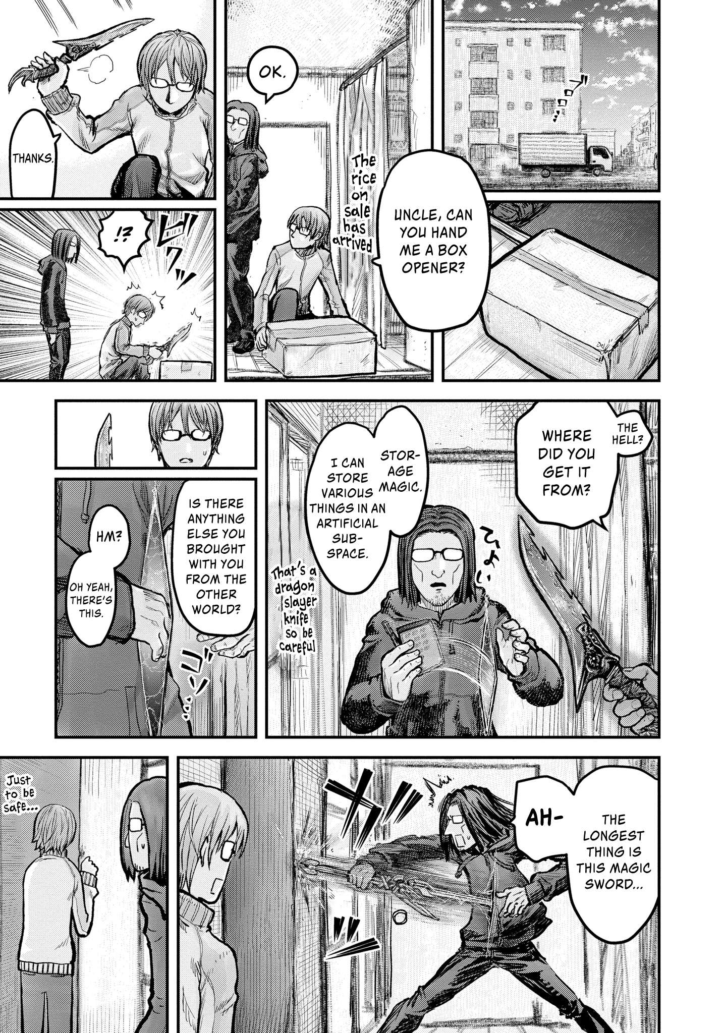 Read Isekai Ojisan chapter 5 image 1 on Lezhin