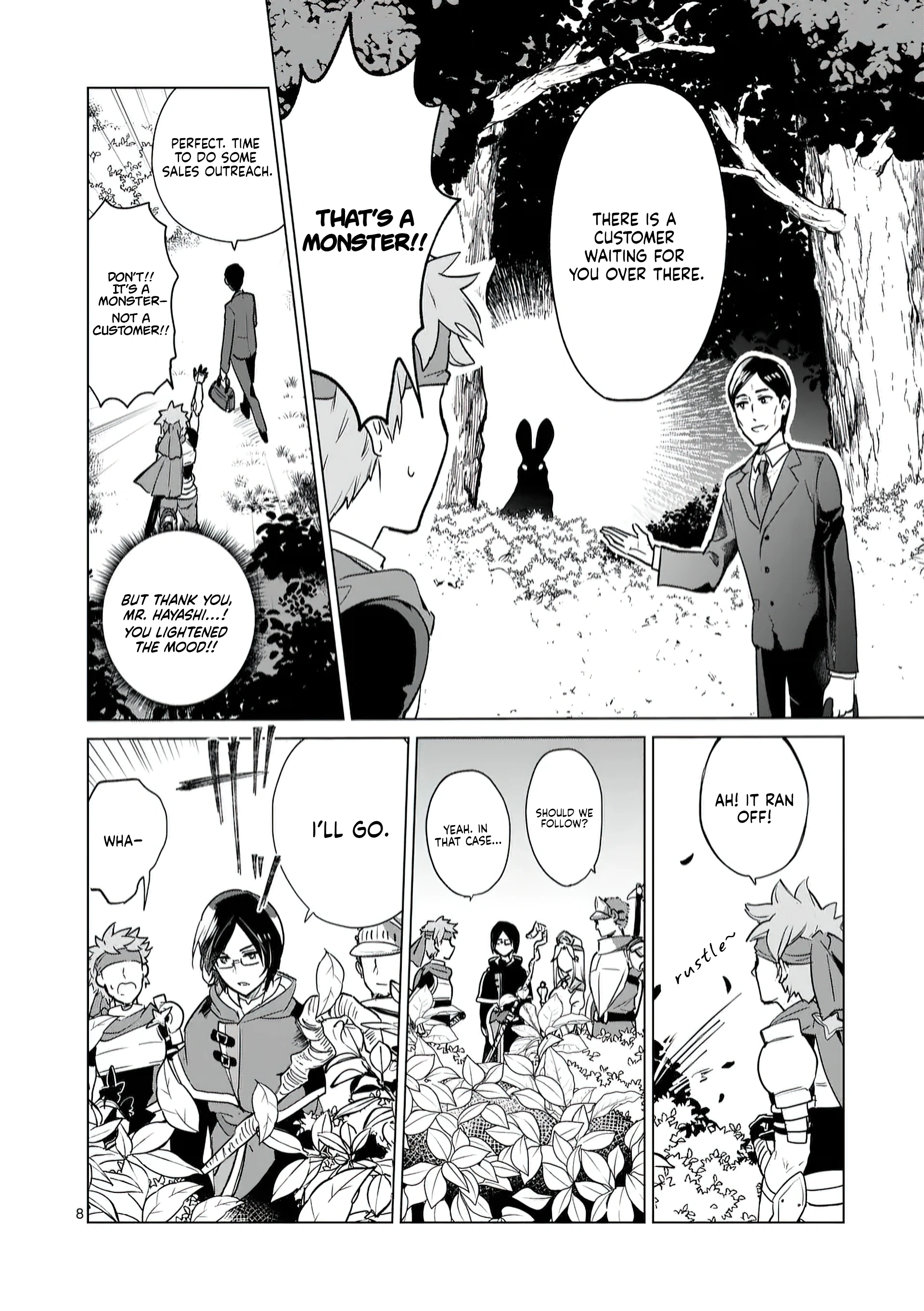 Read Isekai Riiman chapter 5 image 8 on Lezhin