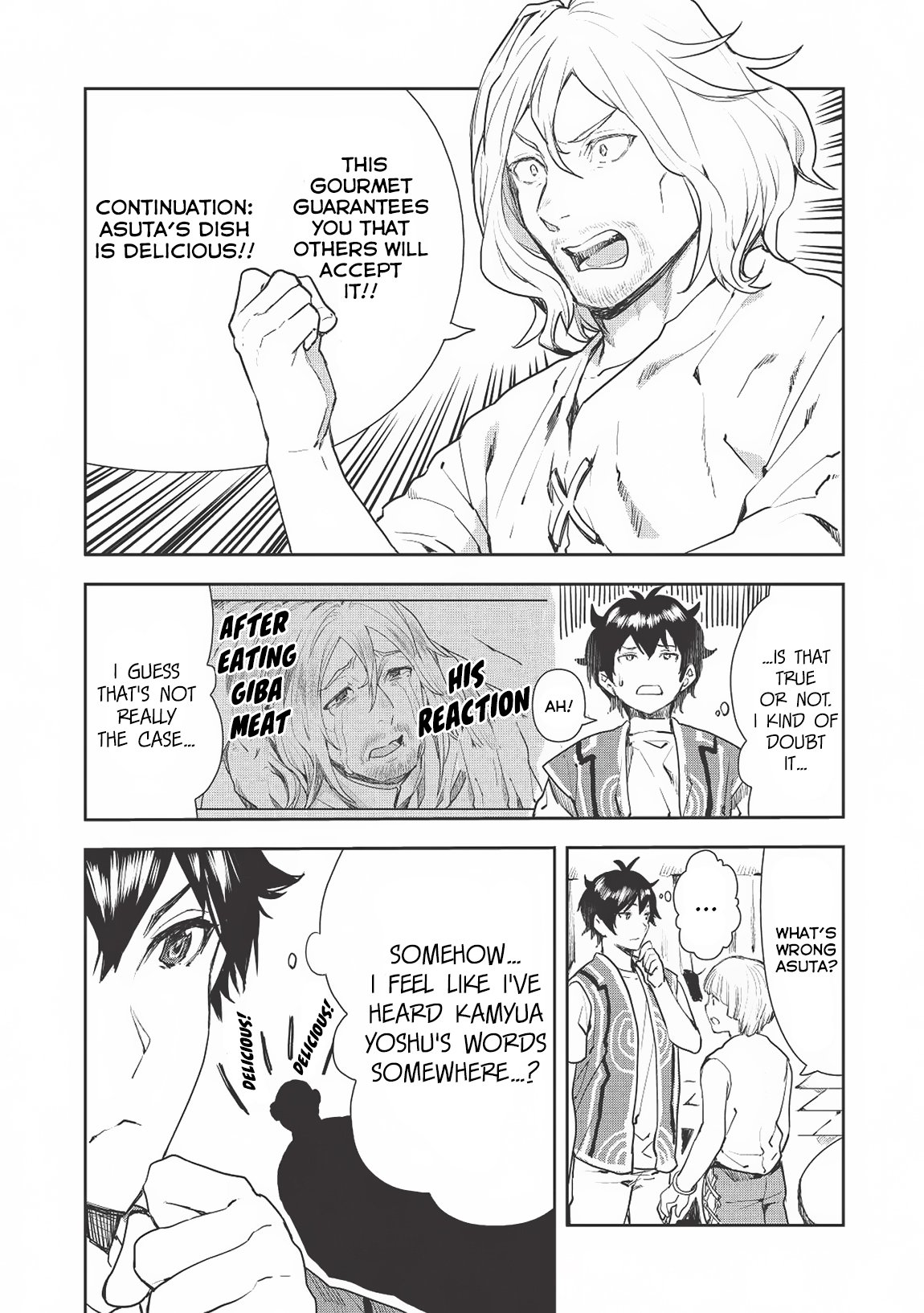 Read Isekai Ryouridou chapter 18 image 4 on Lezhin