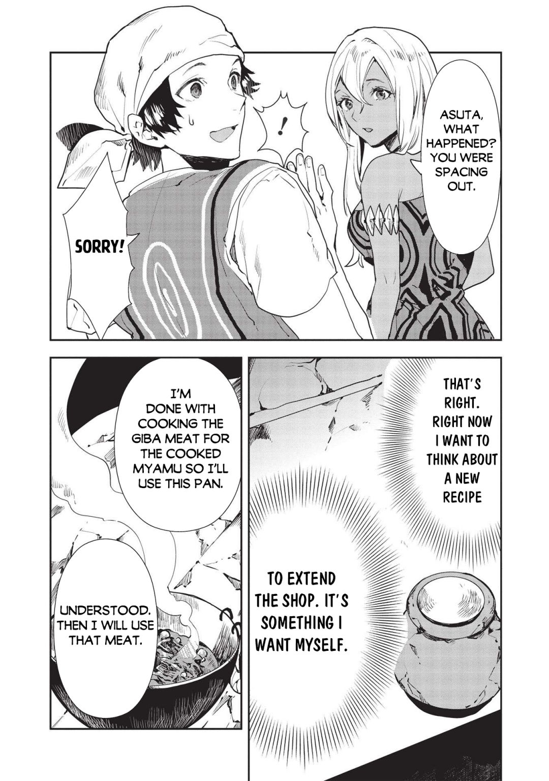 Read Isekai Ryouridou chapter 35 image 26 on Lezhin