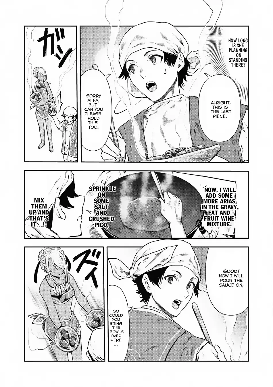 Read Isekai Ryouridou chapter 5 image 12 on Lezhin
