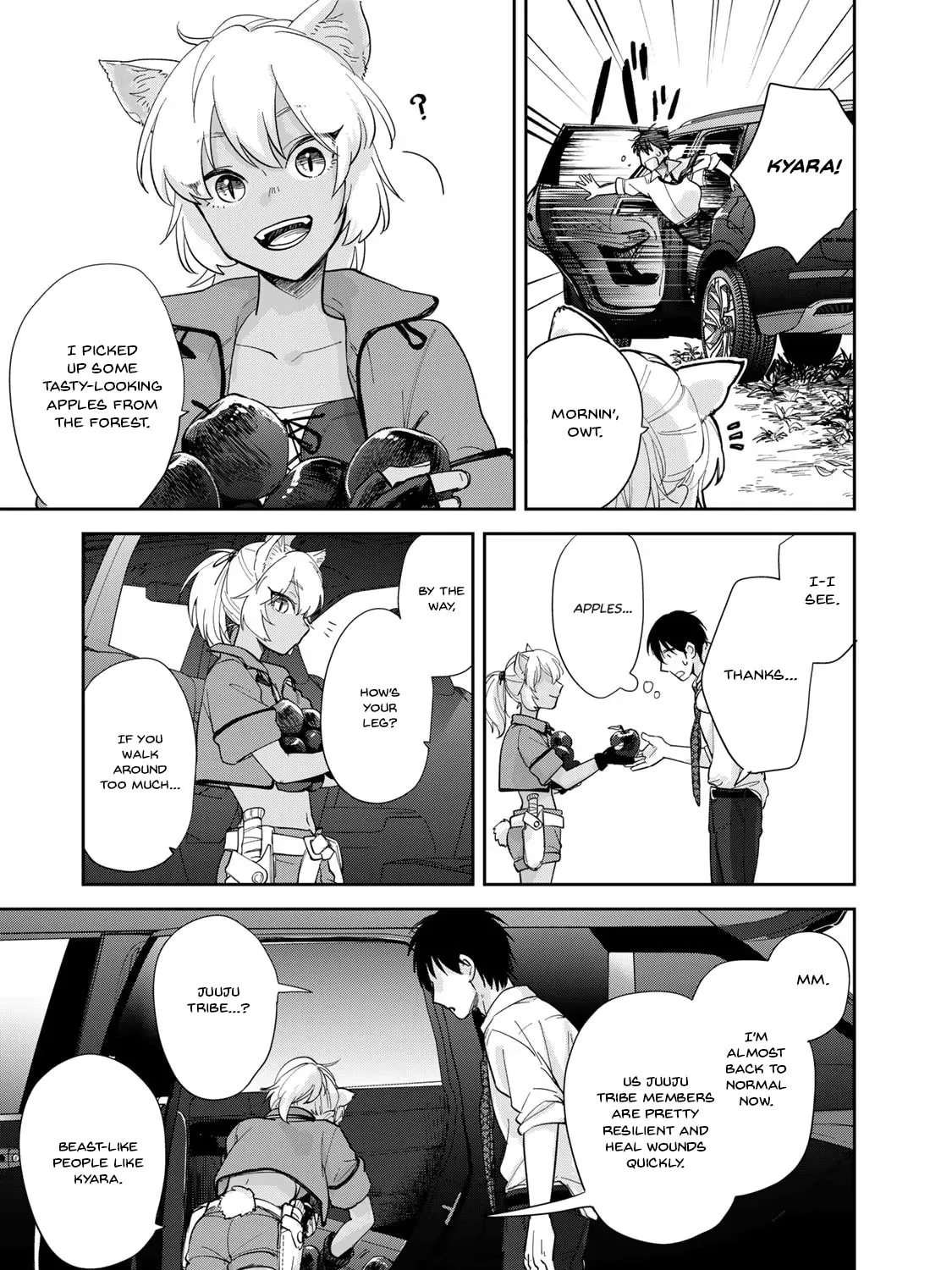 Read Isekai Shachuuhaku Monogatari: Outrunner PHEV chapter 2 image 72 on Lezhin