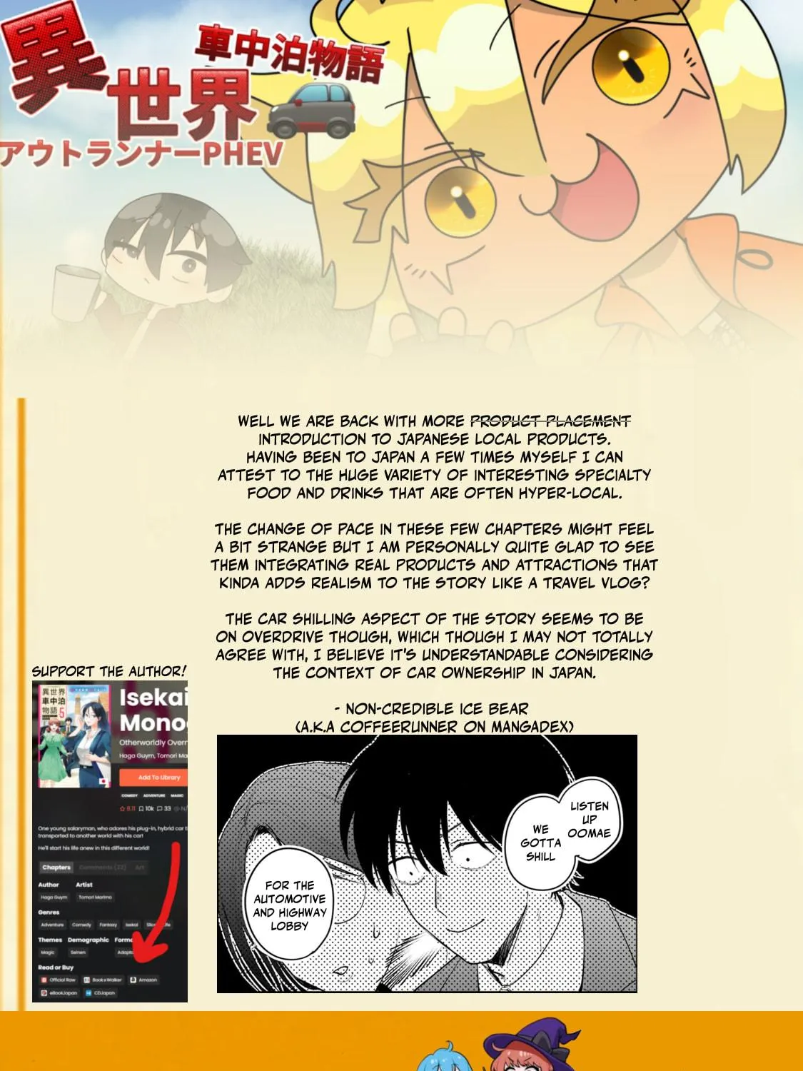 Read Isekai Shachuuhaku Monogatari: Outrunner PHEV chapter 24 image 64 on Lezhin