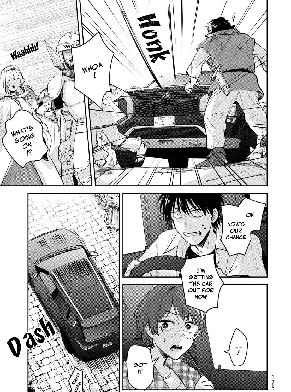 Read Isekai Shachuuhaku Monogatari: Outrunner PHEV chapter 30 image 8 on Lezhin