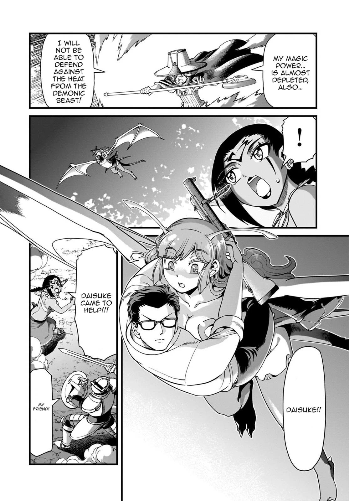 Isekai Shoukan Oji-san no Juumusou Life - Sabage Suki Salaryman wa Kaisha Owari ni Isekai e Chokki suru Chapter 73 page 17 - 