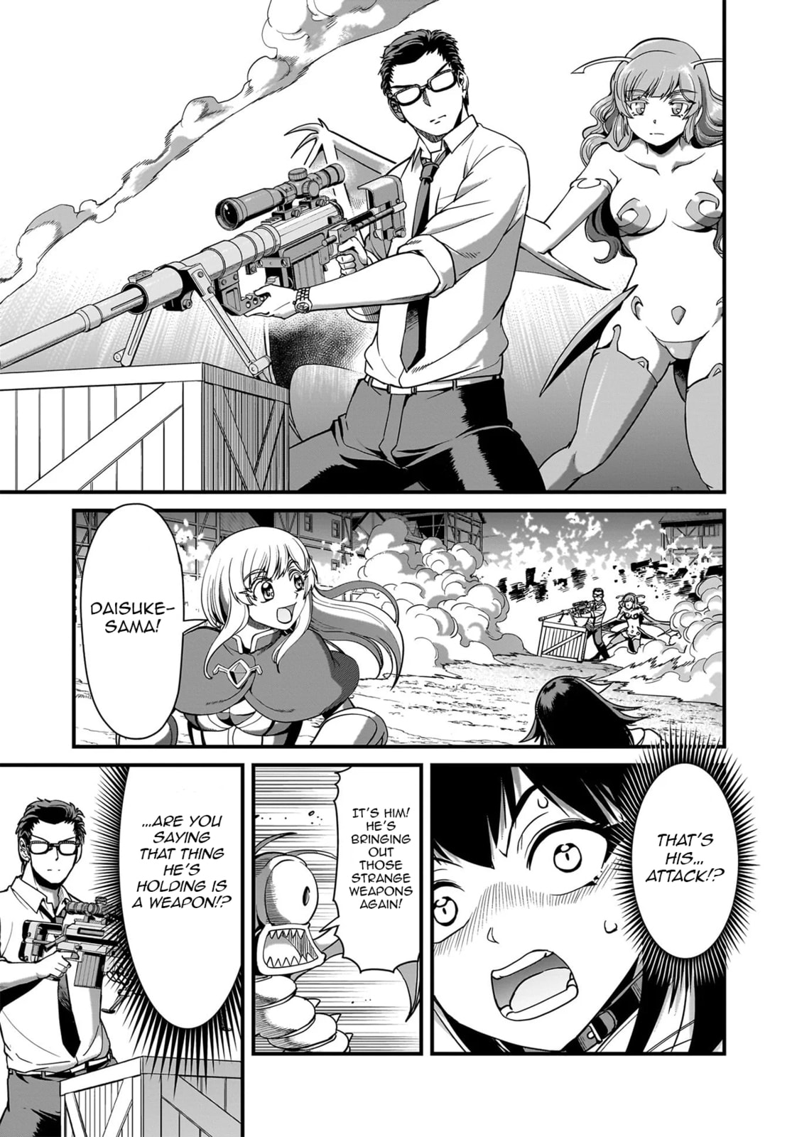 Isekai Shoukan Oji-san no Juumusou Life - Sabage Suki Salaryman wa Kaisha Owari ni Isekai e Chokki suru Chapter 74 page 16 - 