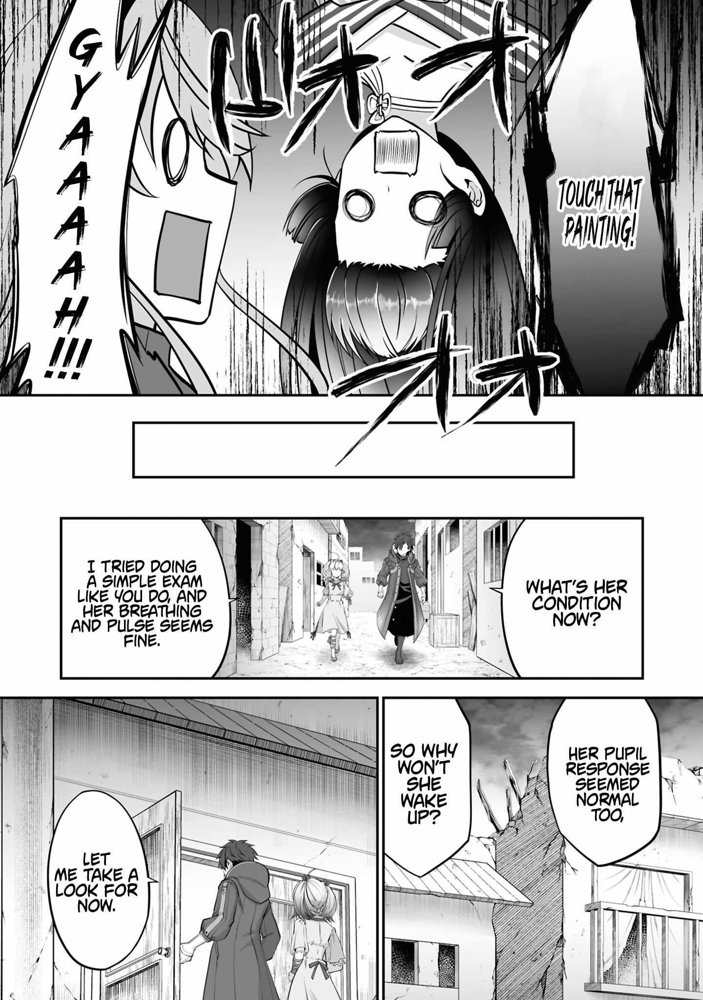 Isshun de Chiryou shiteita no ni Yakudatazu to Tsuihousareta Tensai Chiyushi, Yami Healer to shite Tanoshiku Ikiru Chapter 31 page 9 - 