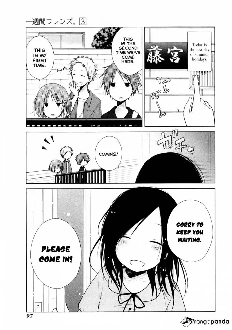 Read Isshuukan Friends chapter 13 image 2 on Lezhin