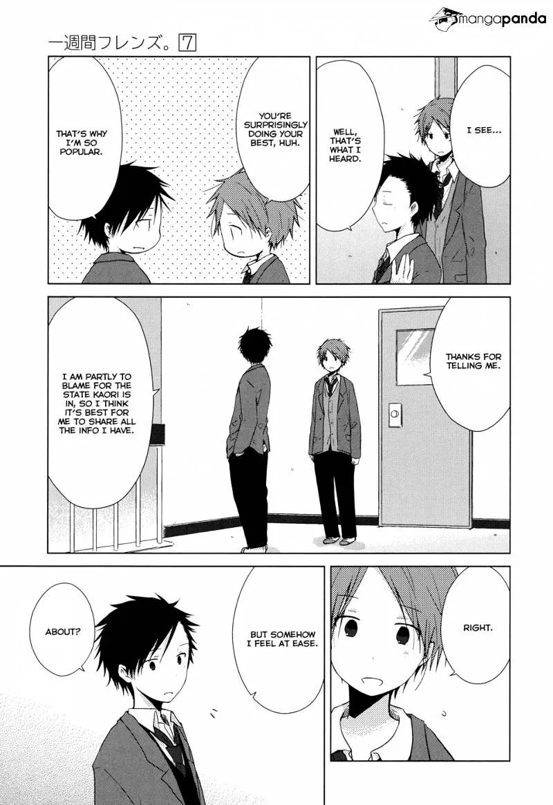Isshuukan Friends Chapter 34 page 17 - 
