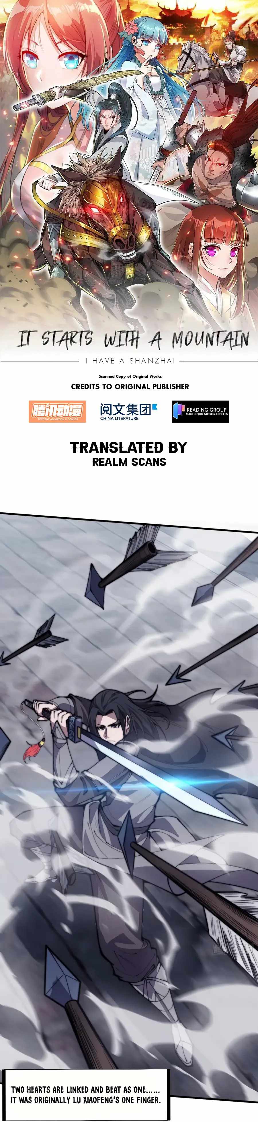 Read It Starts With A Mountain chapter 220 image 1 on Lezhin